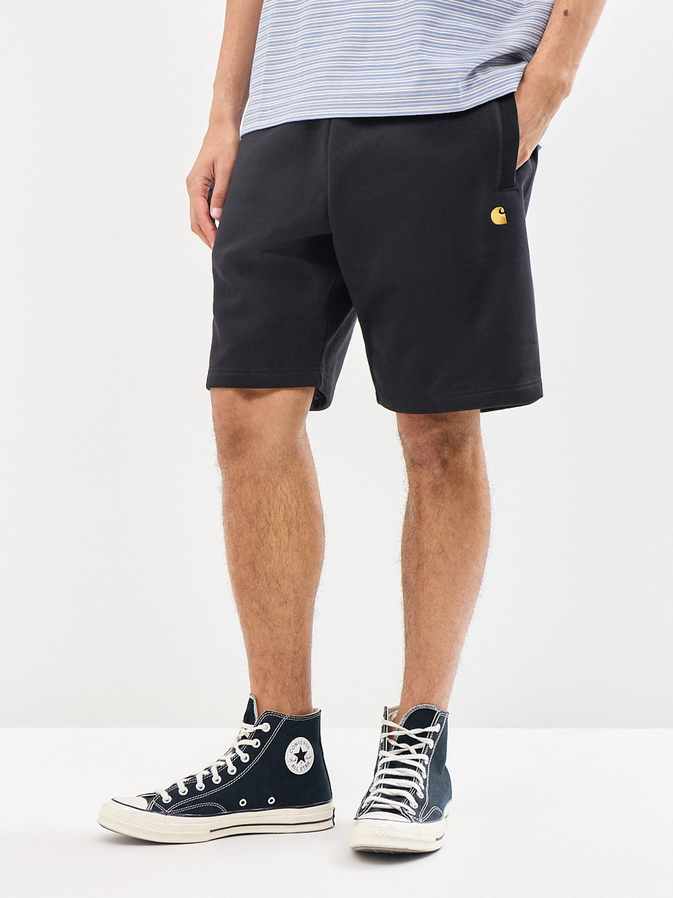 Chase Sweat Shorts Black