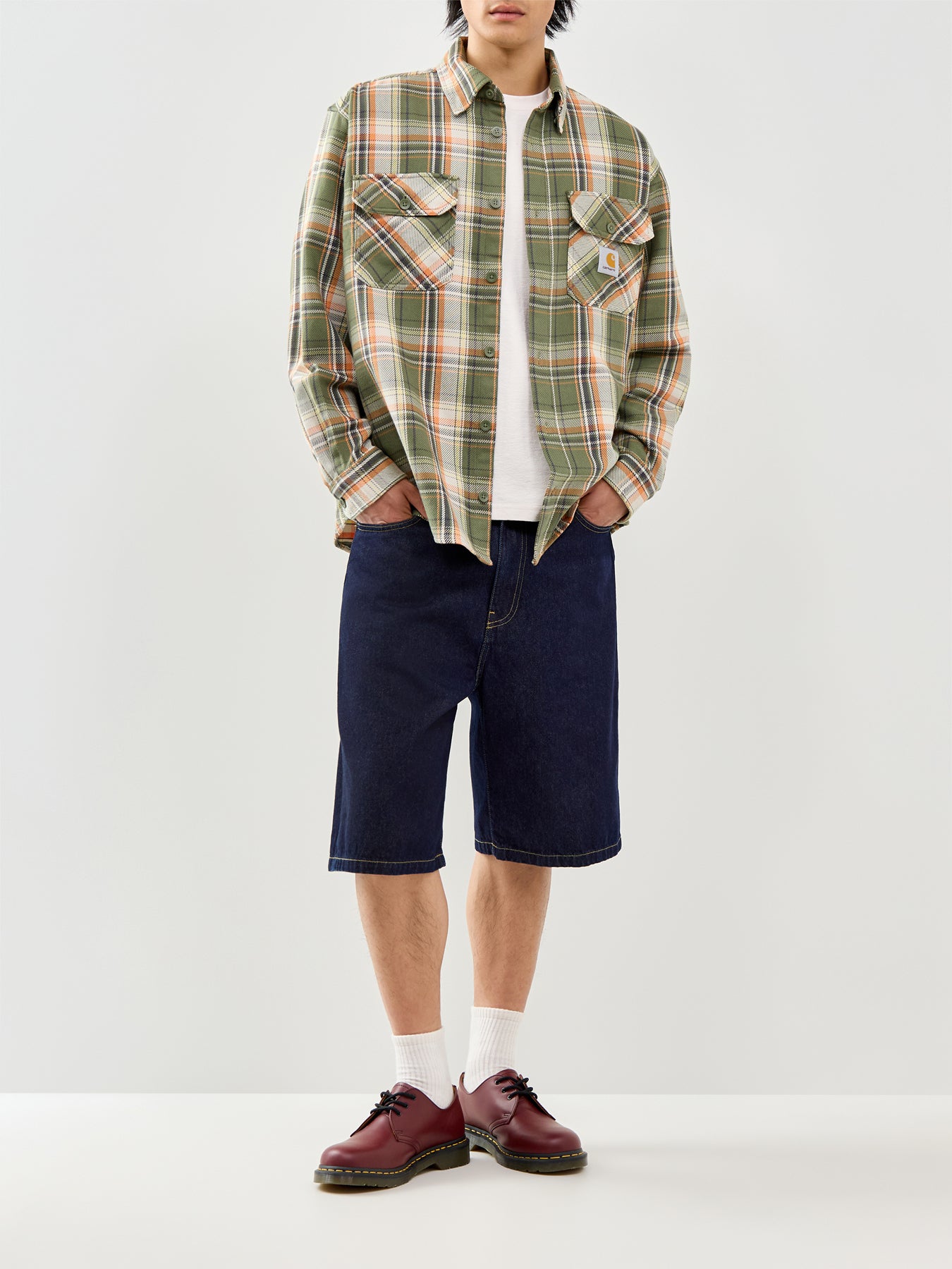 Landon Denim Shorts Blue