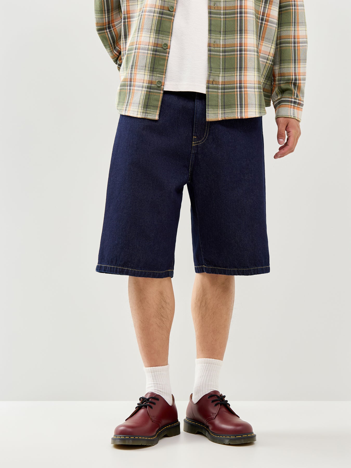Landon Denim Shorts Blue
