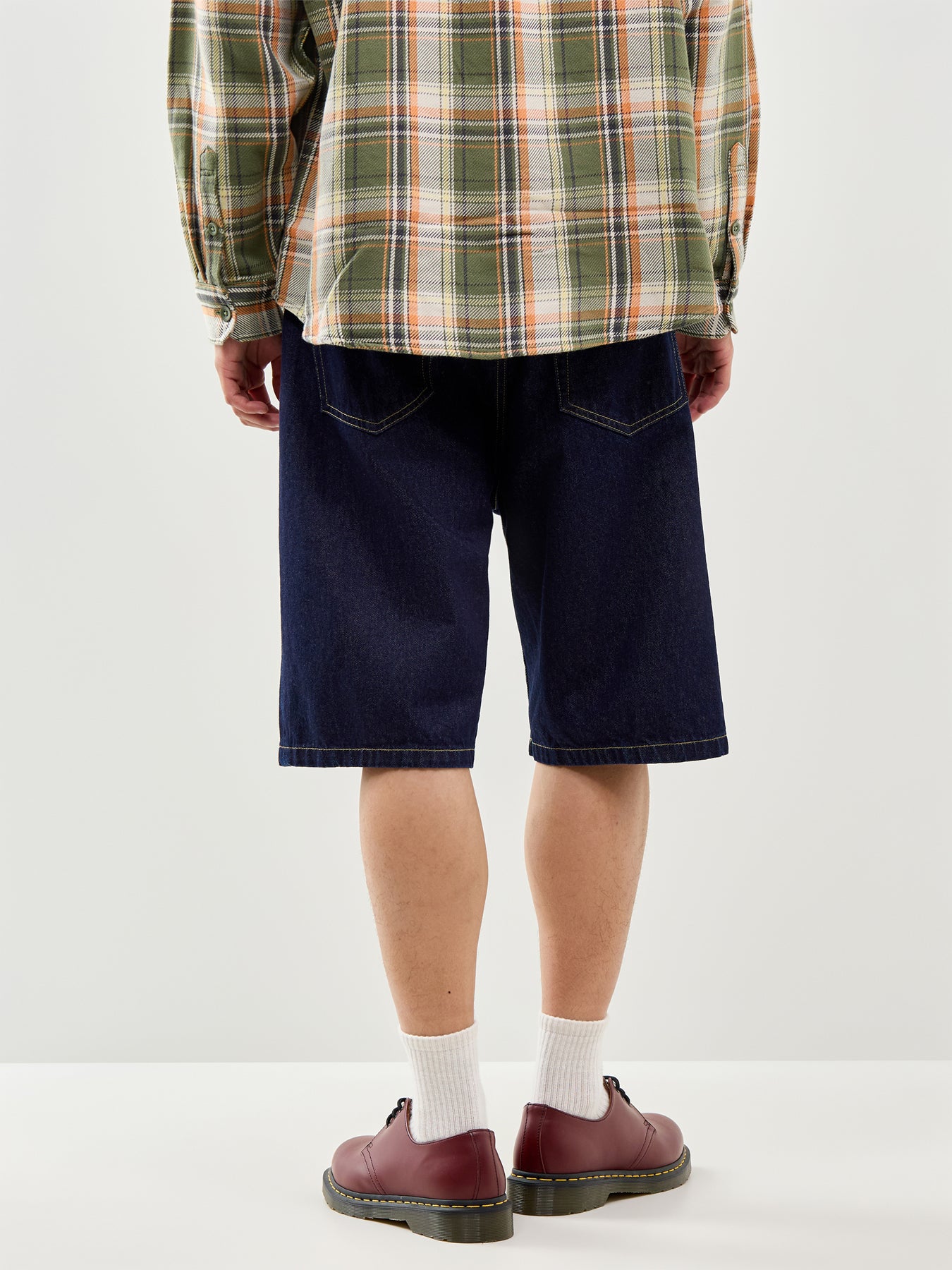 Landon Denim Shorts Blue