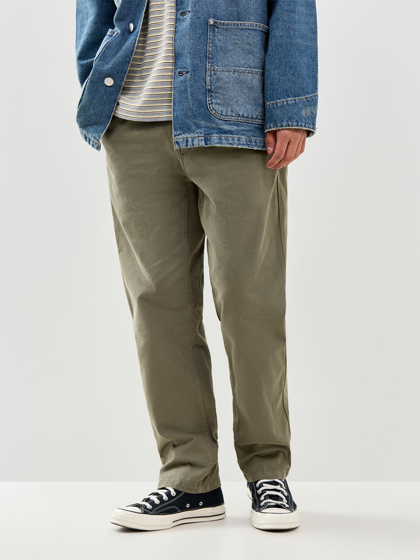 Flint Casual Trousers Green