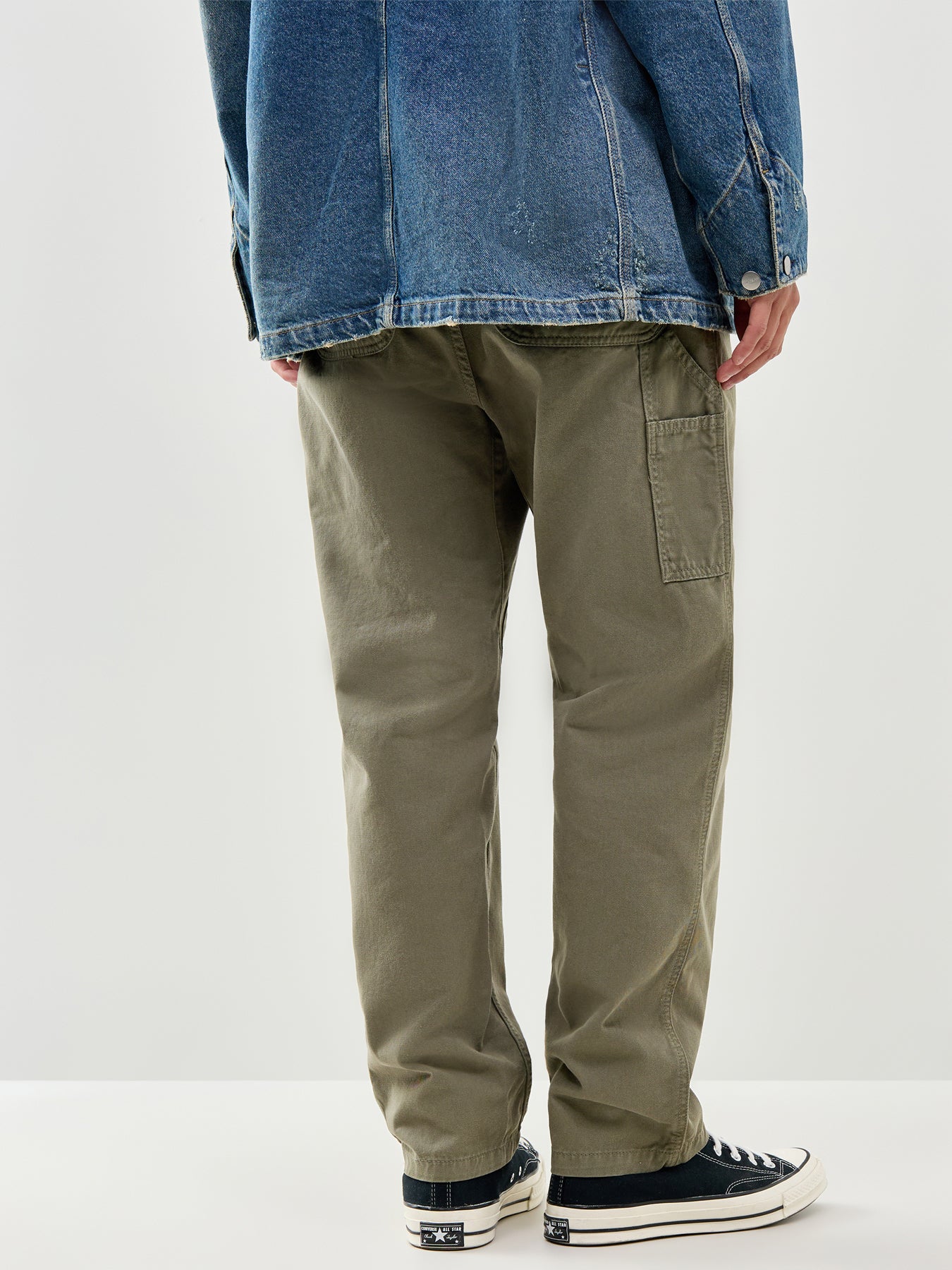 Flint Casual Trousers Green