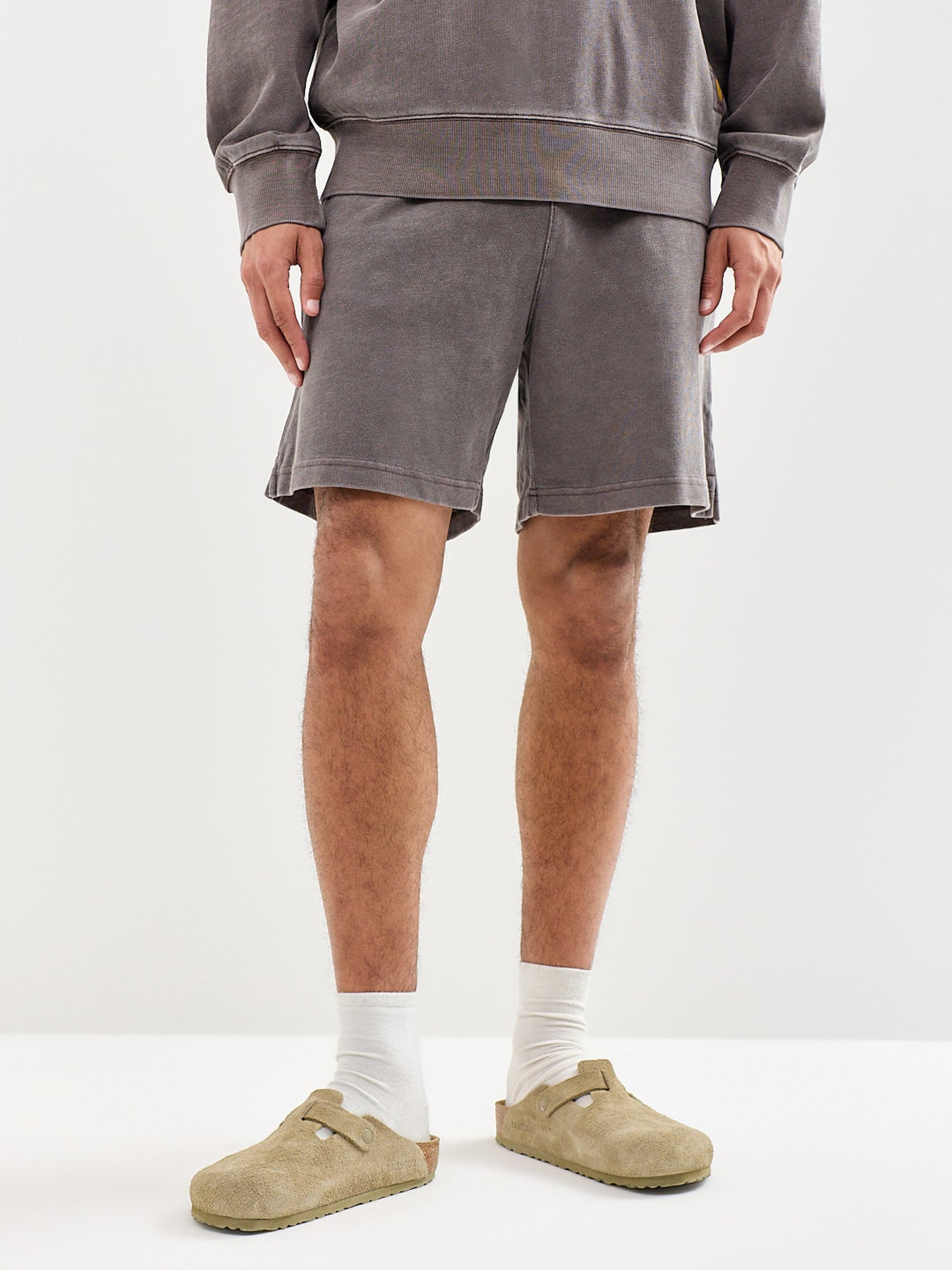 Harper Sweat Shorts Brown