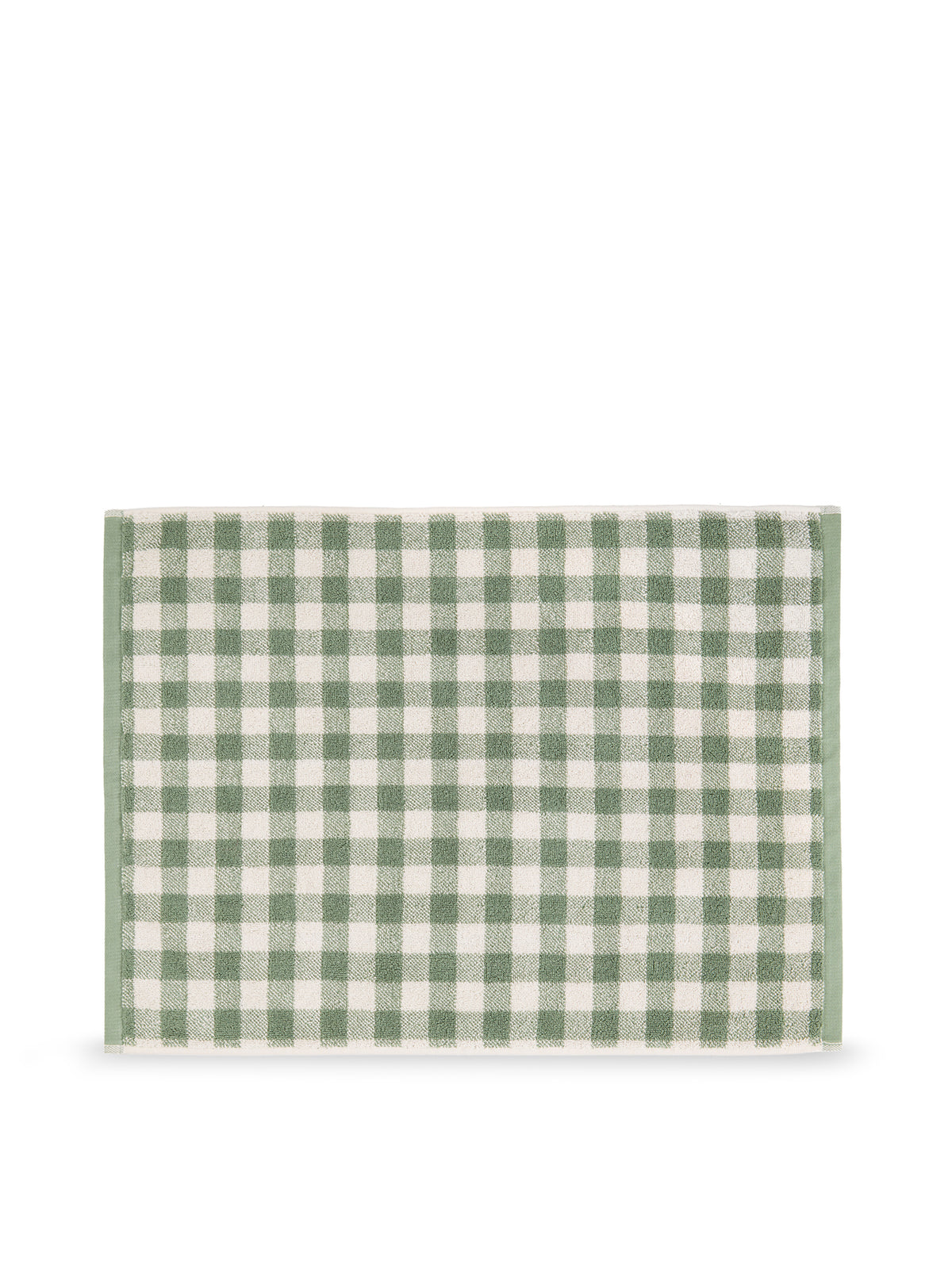 Cotton Barton Check Bath Mat 50 x 70cm