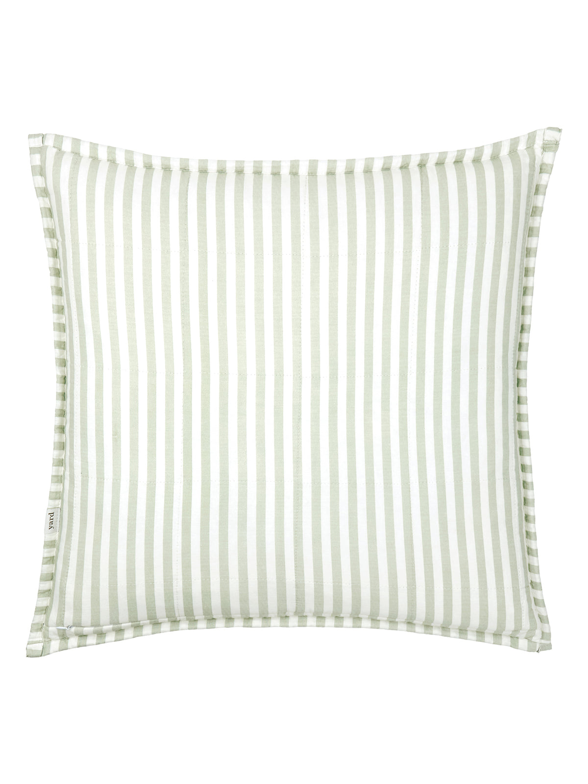 Cotton Hebden Stripe Feather Cushion 55 x 55cm