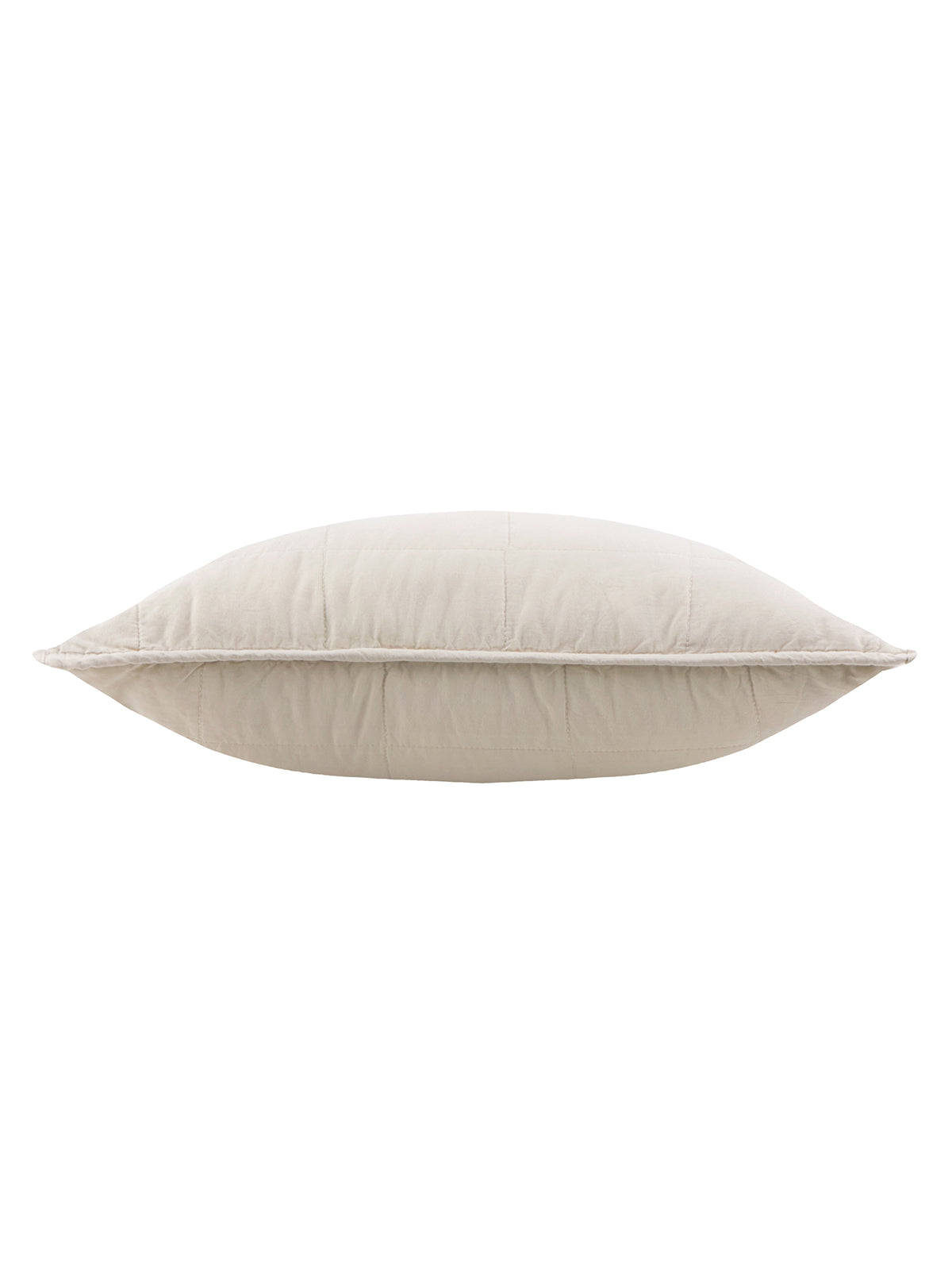 Cotton Hebden Washed Cotton Feather Cushion 55 x 55cm