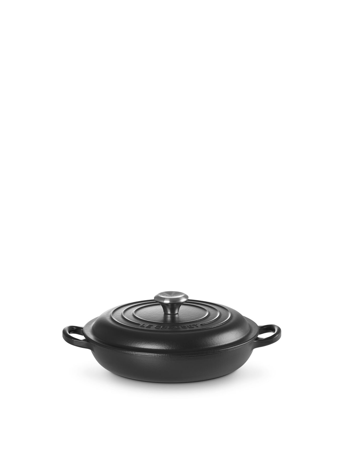 22cm Signature Shallow Casserole Black