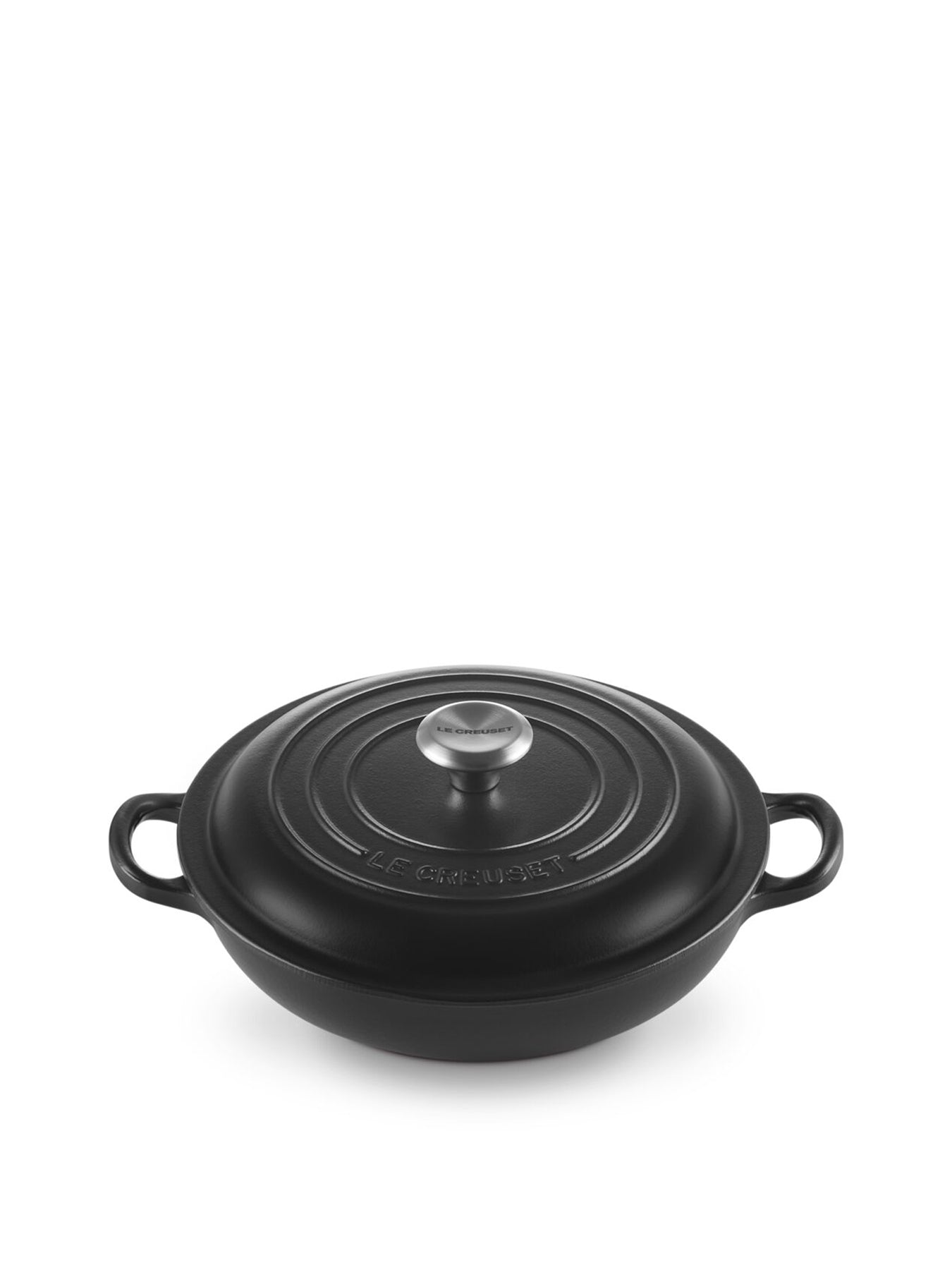22cm Signature Shallow Casserole Black