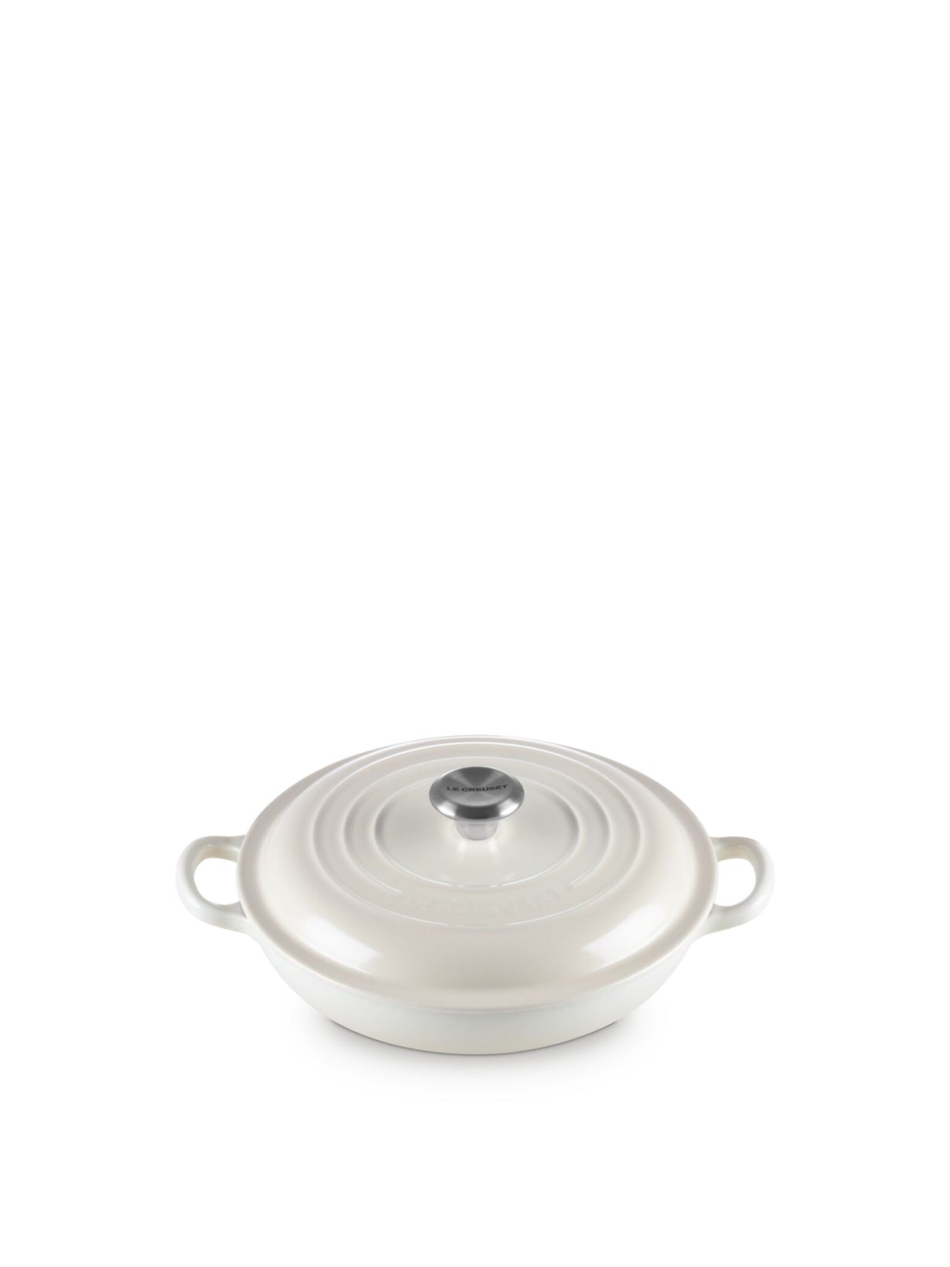 22cm Signature Shallow Casserole White
