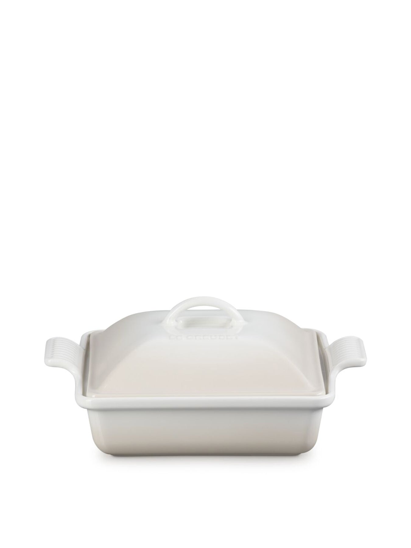 23cm Heritage Square Dish White