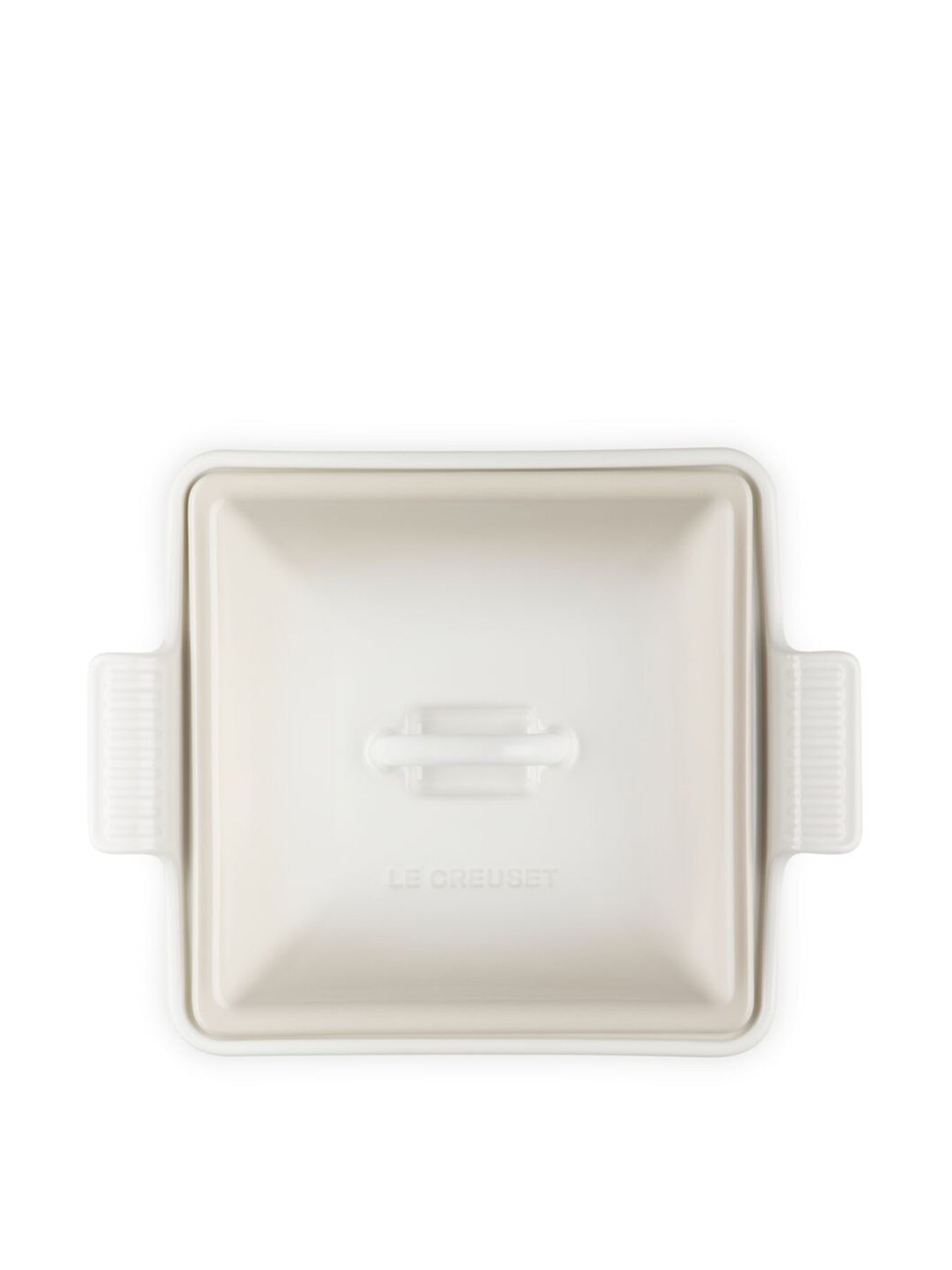 23cm Heritage Square Dish White