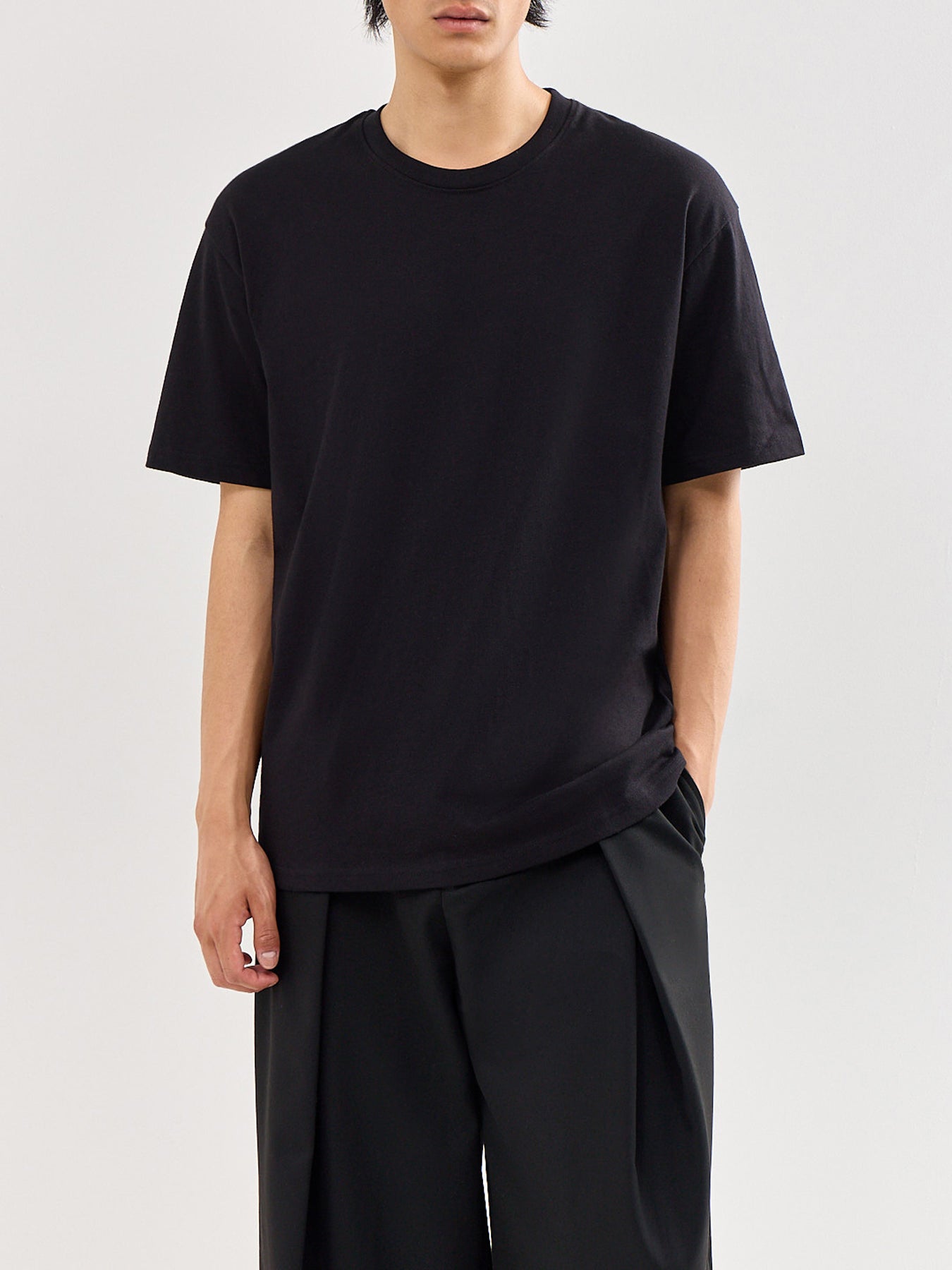 Organic Basic T-Shirt Black