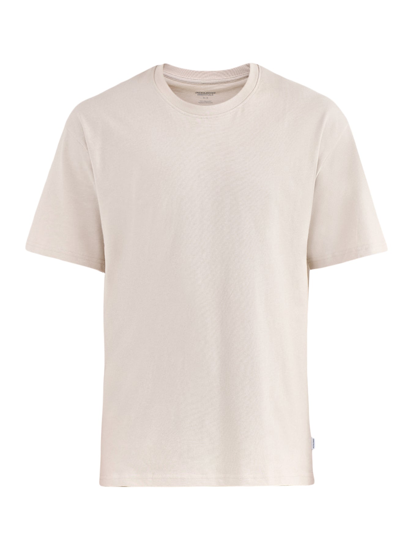 Organic Basic T-Shirt Cream