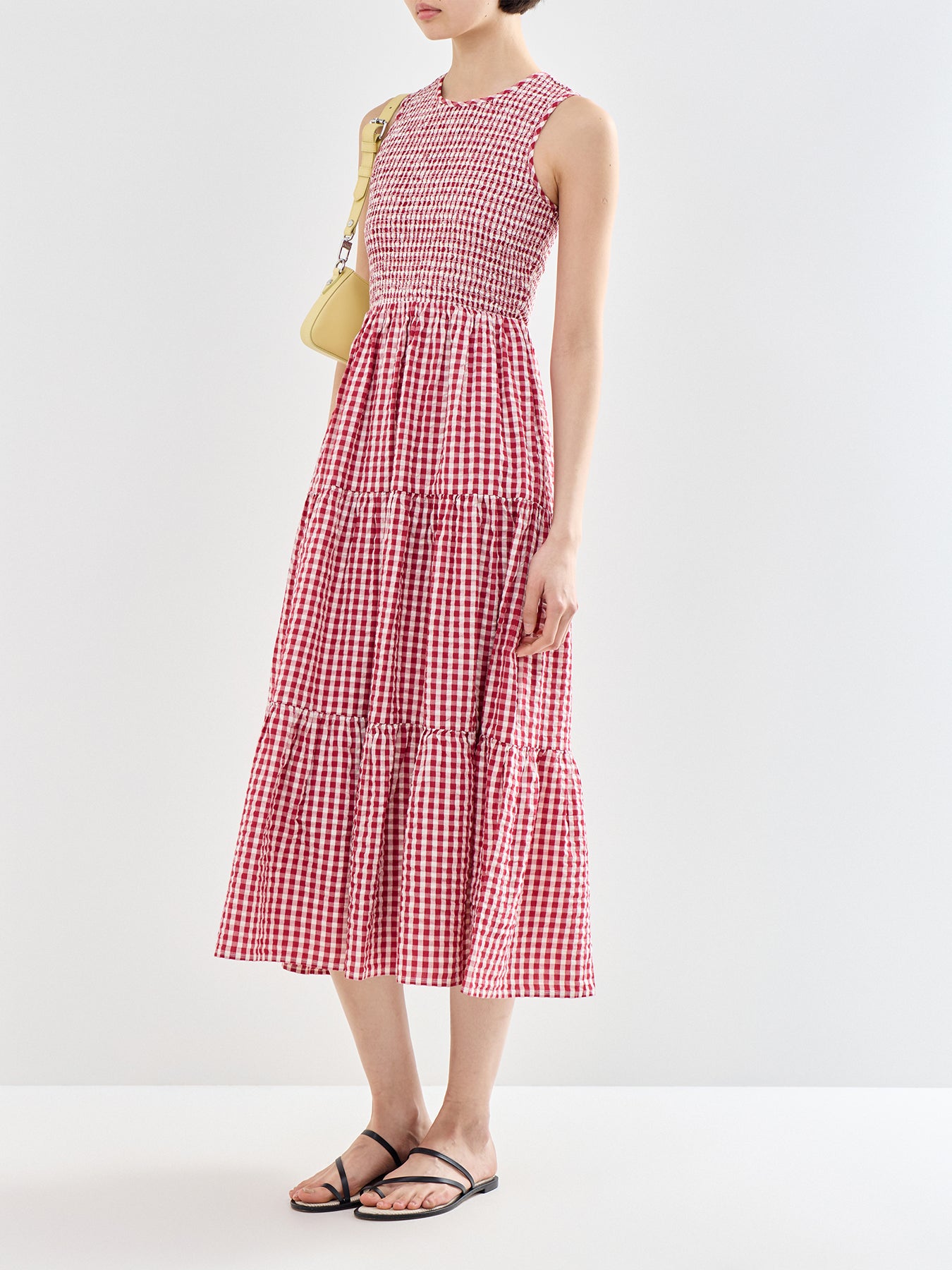 Sleeveless Charlie Midaxi Dress Red