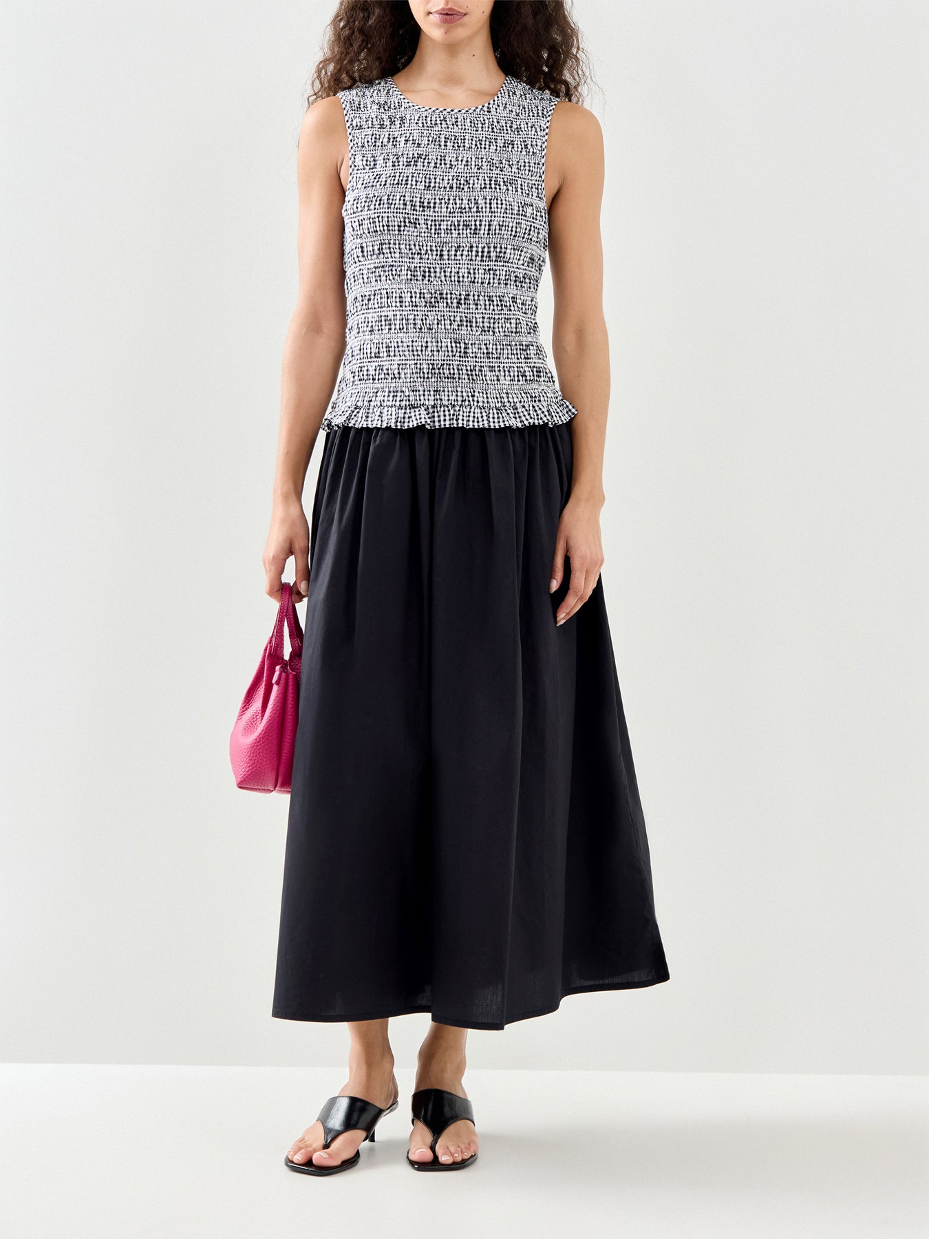 Drina Midi Dress Black