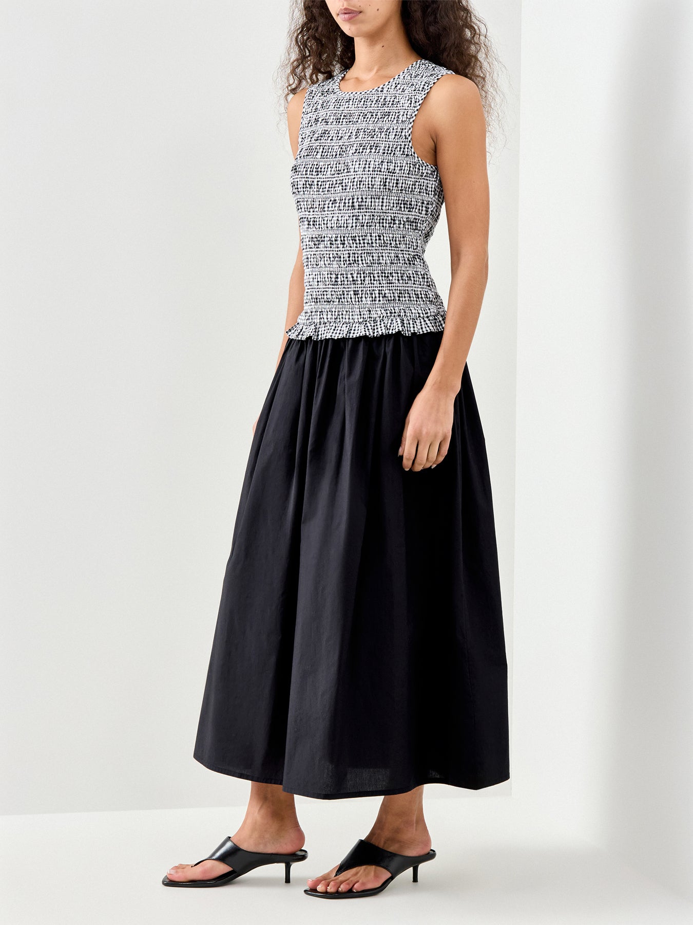 Drina Midi Dress Black