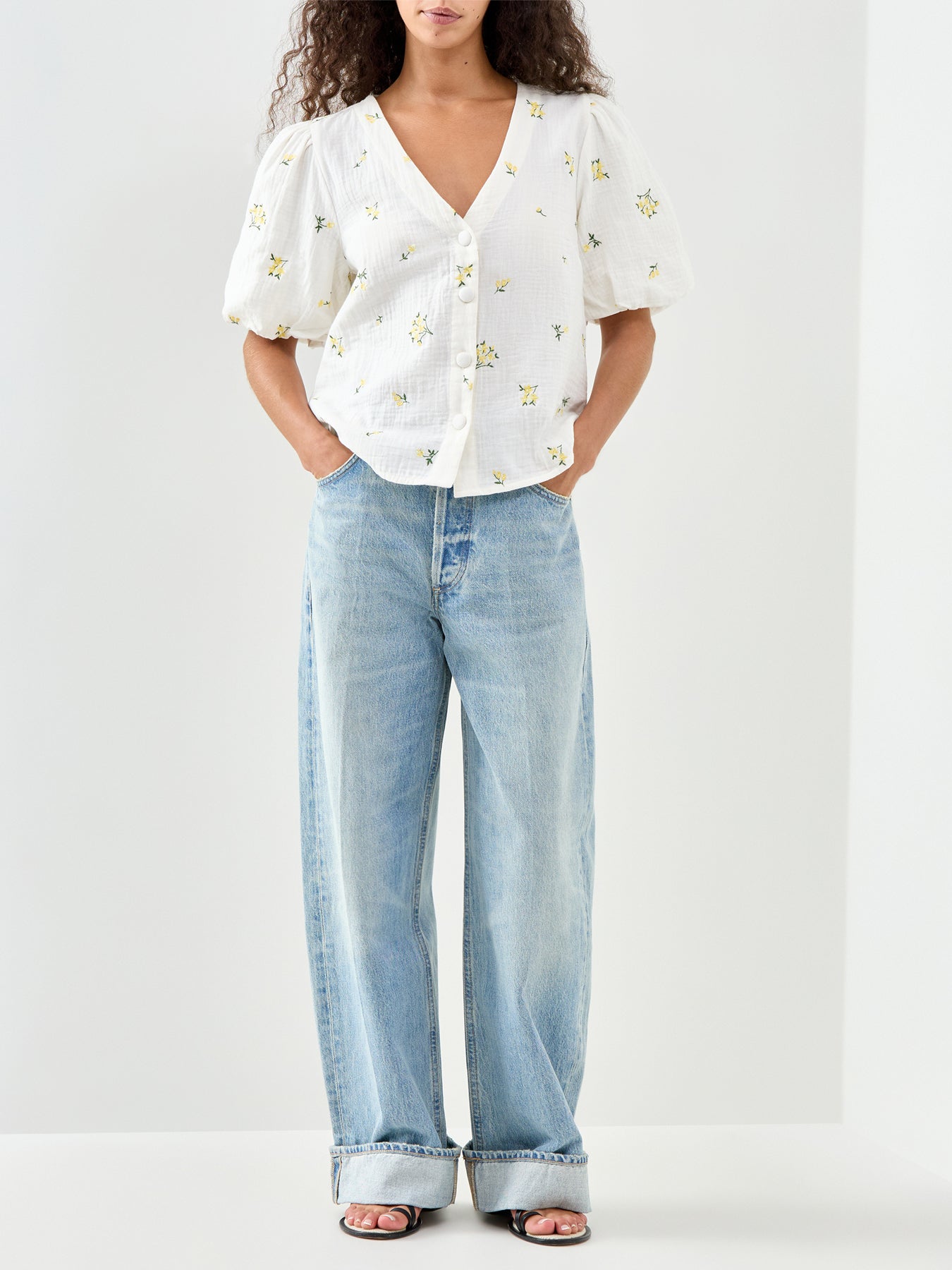 Brooke Top White