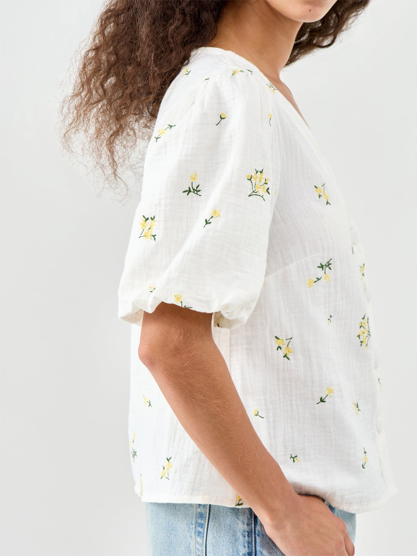 Brooke Top White