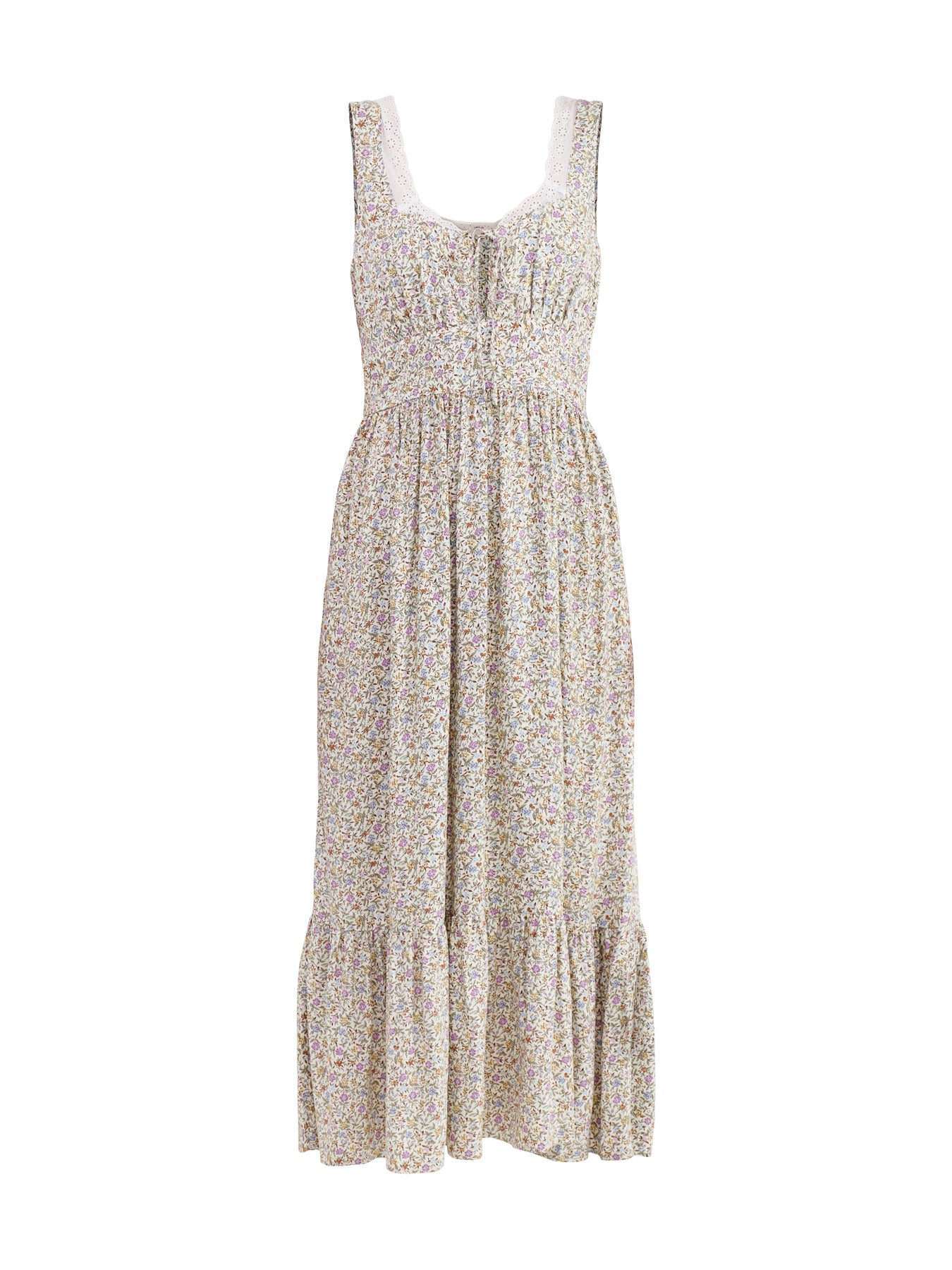 Heather Midi Dress Printed