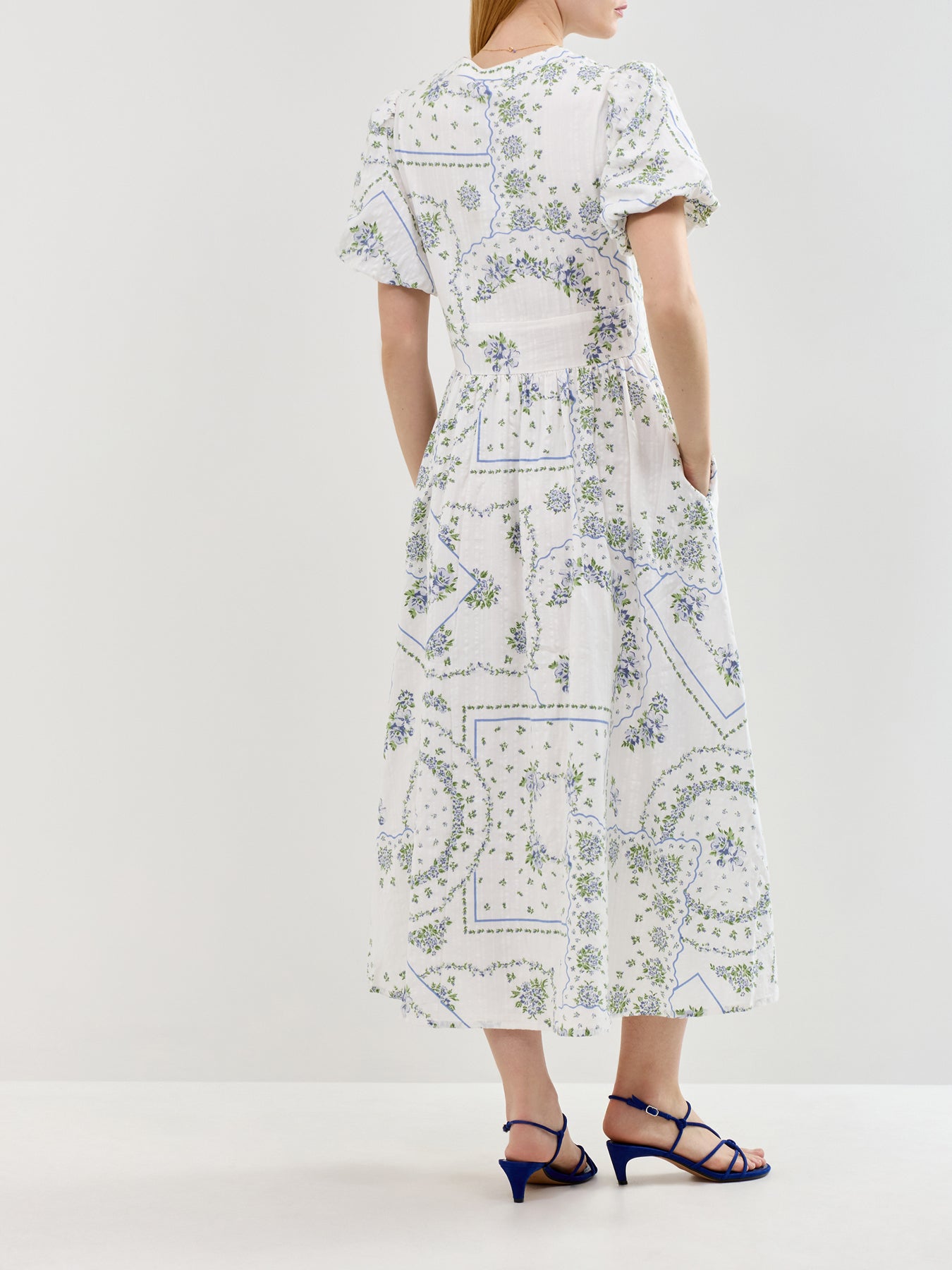 Starlight Midi Dress White