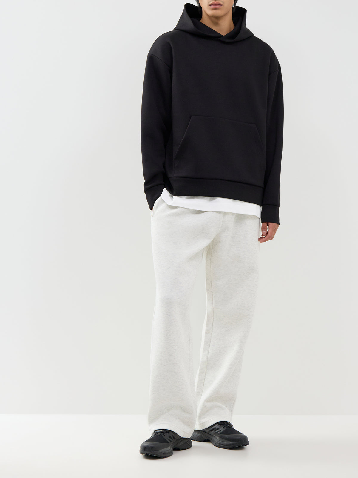 Barron Sweatpants - White Melange