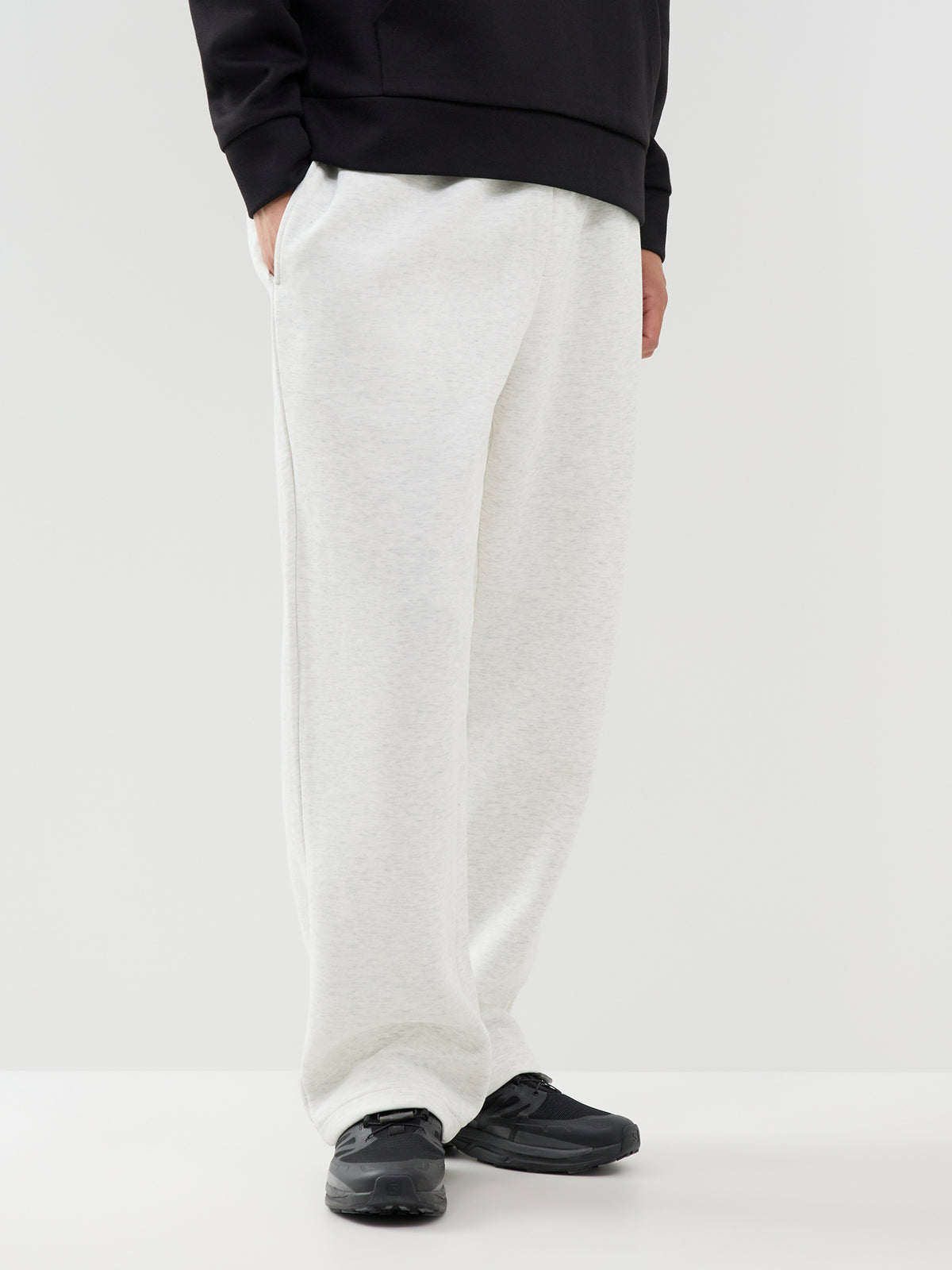 Barron Sweatpants - White Melange