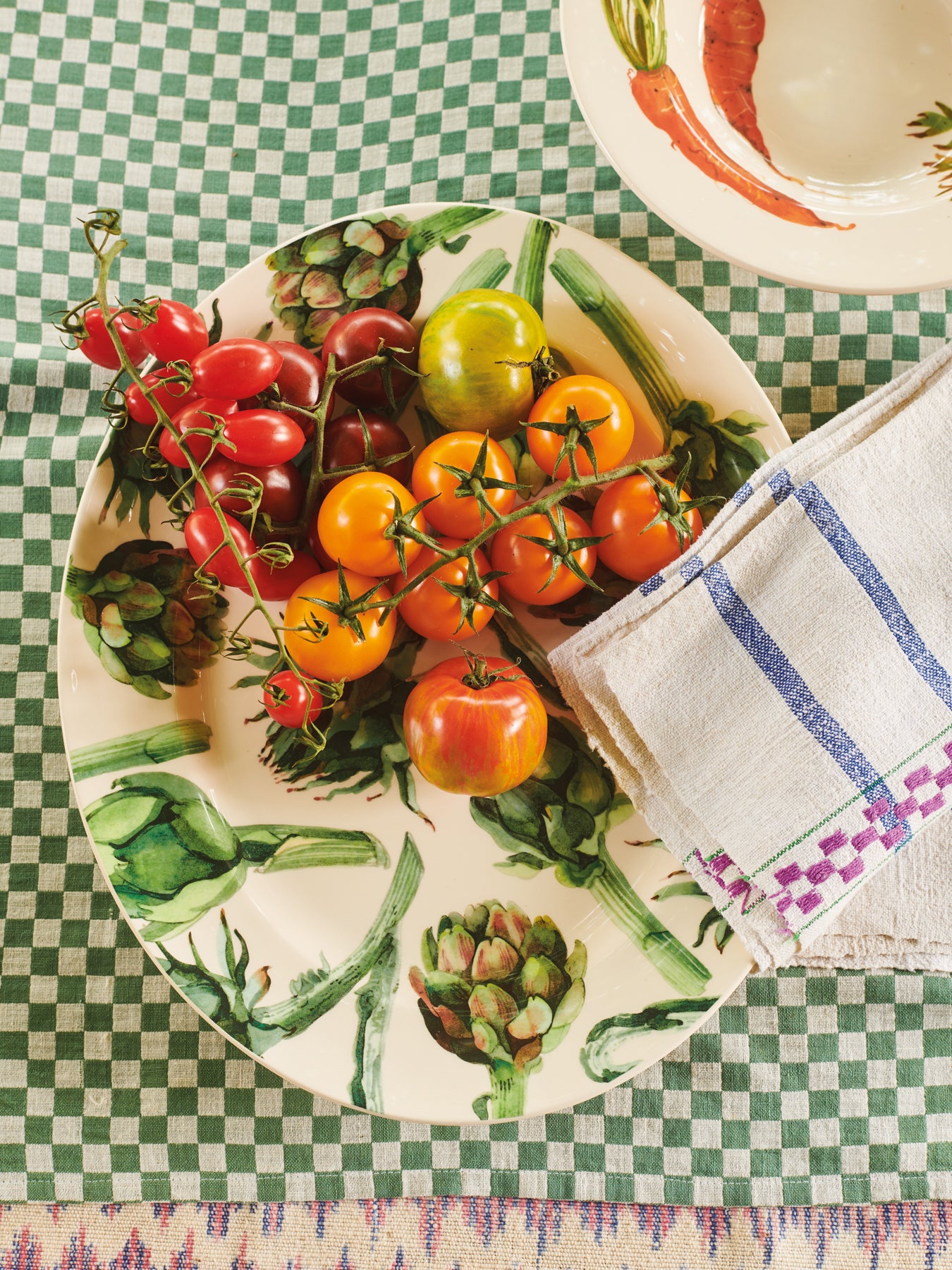 Artichoke Medium Oval Platter