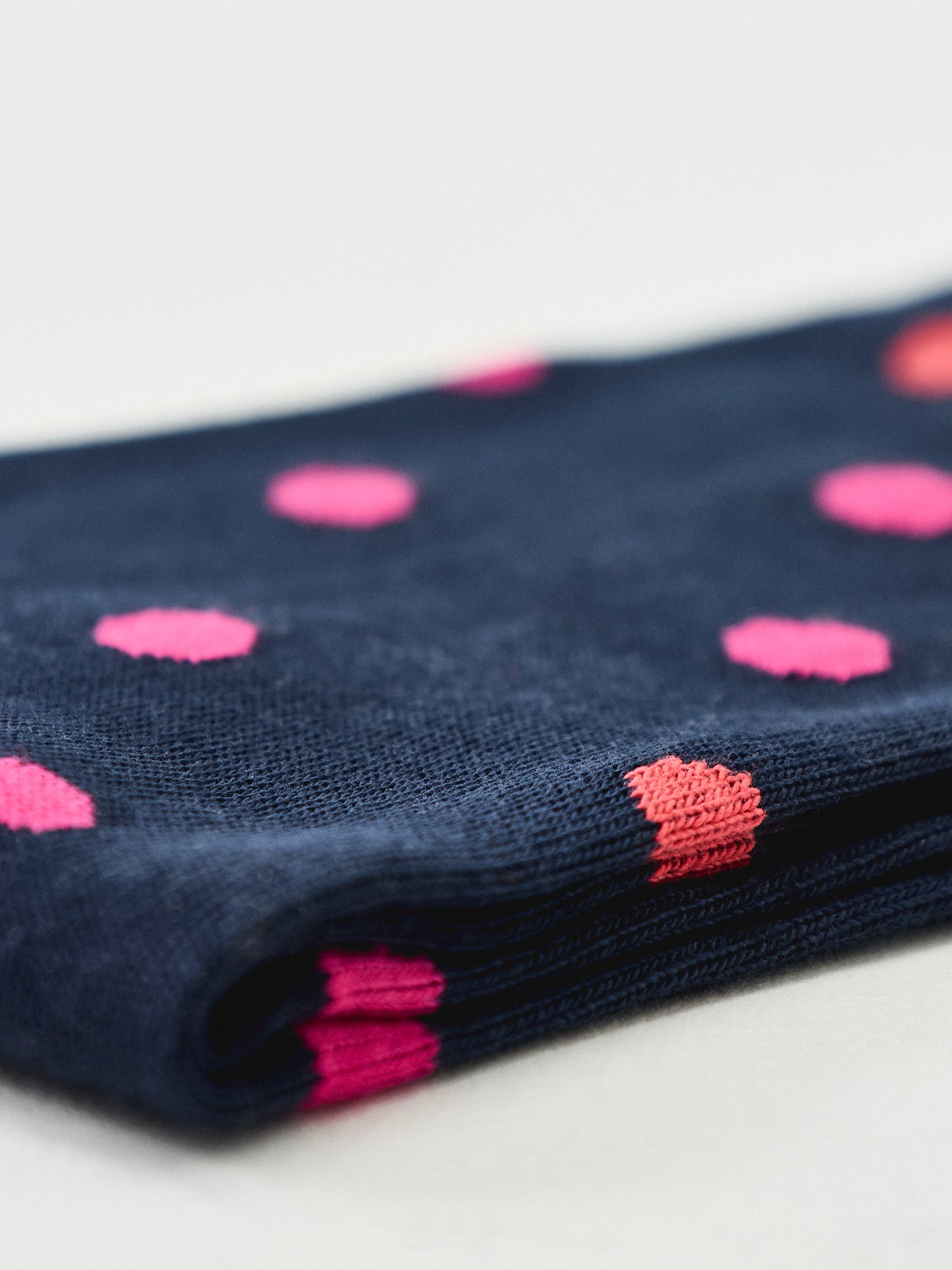 Orlando Spot Crew Socks Navy
