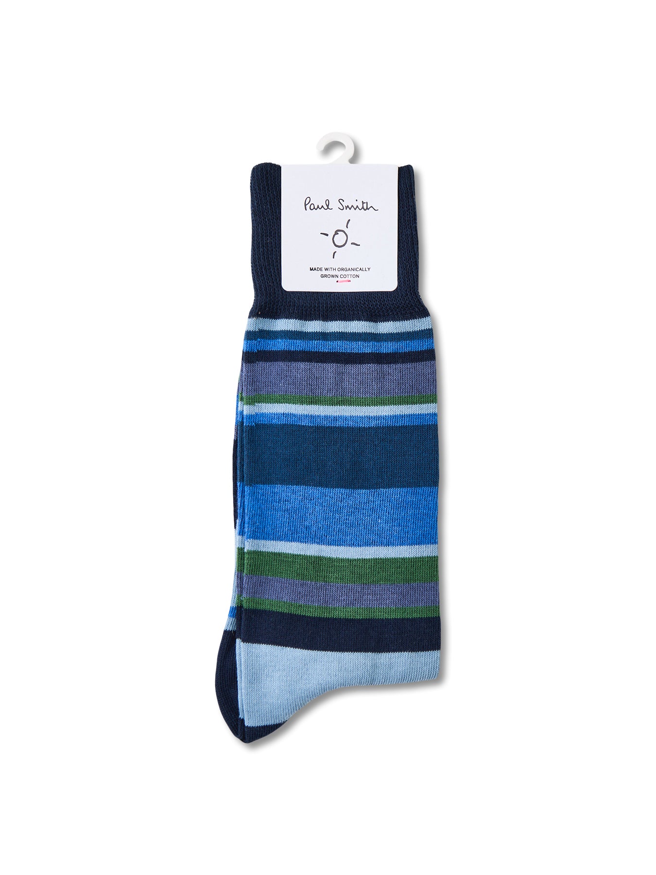 Ozzy Stripe Socks Navy