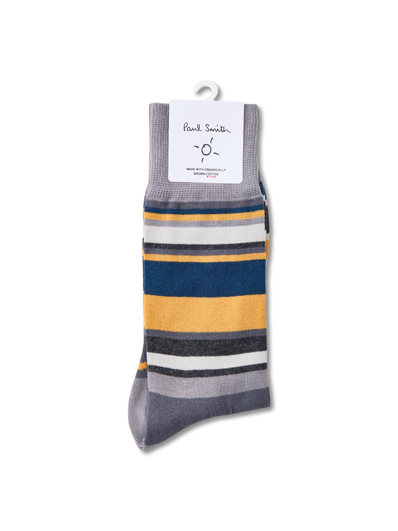 Ozzy Stripe Socks Grey