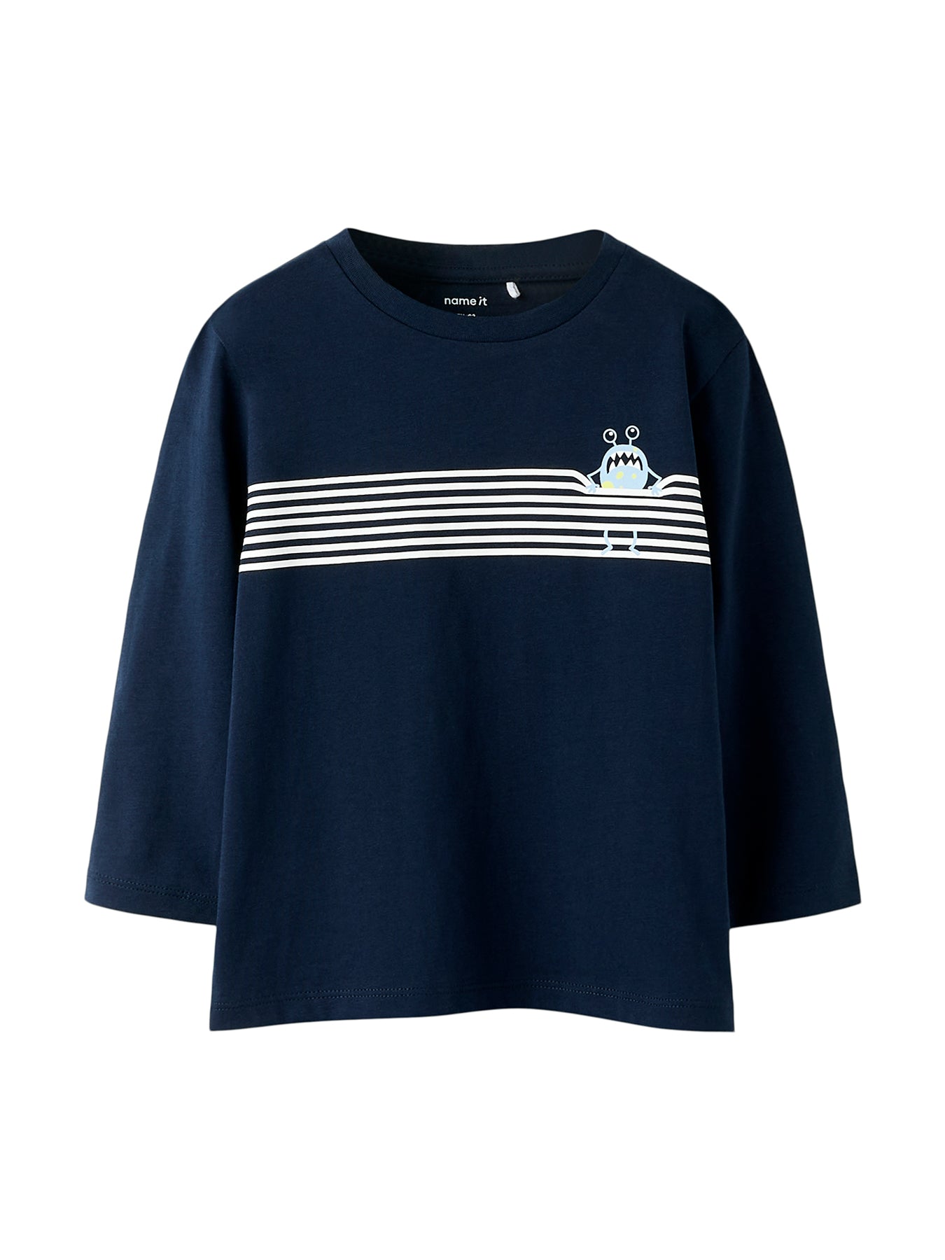Kids' Monster Long Sleeve Top Navy