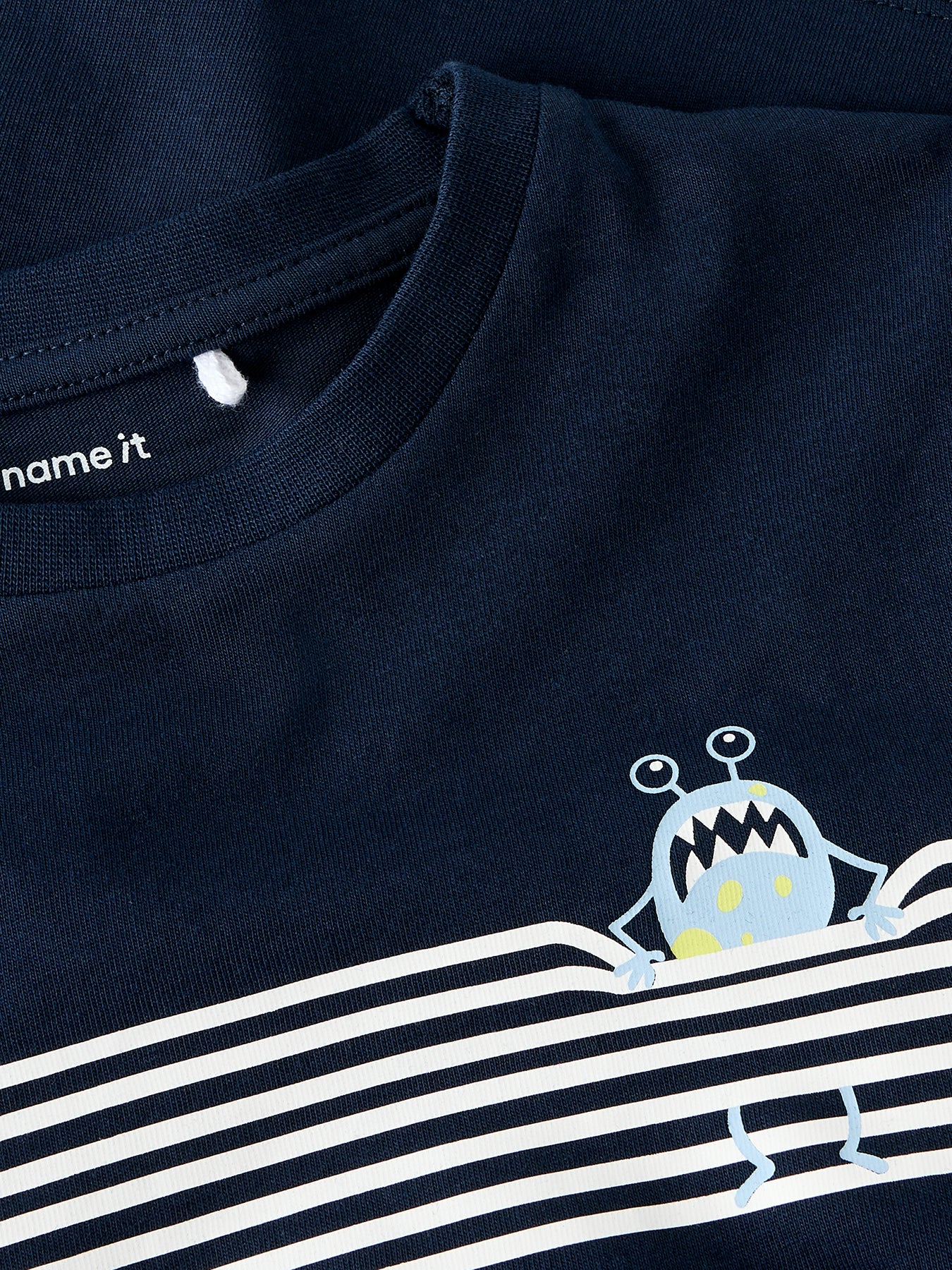 Kids' Monster Long Sleeve Top Navy