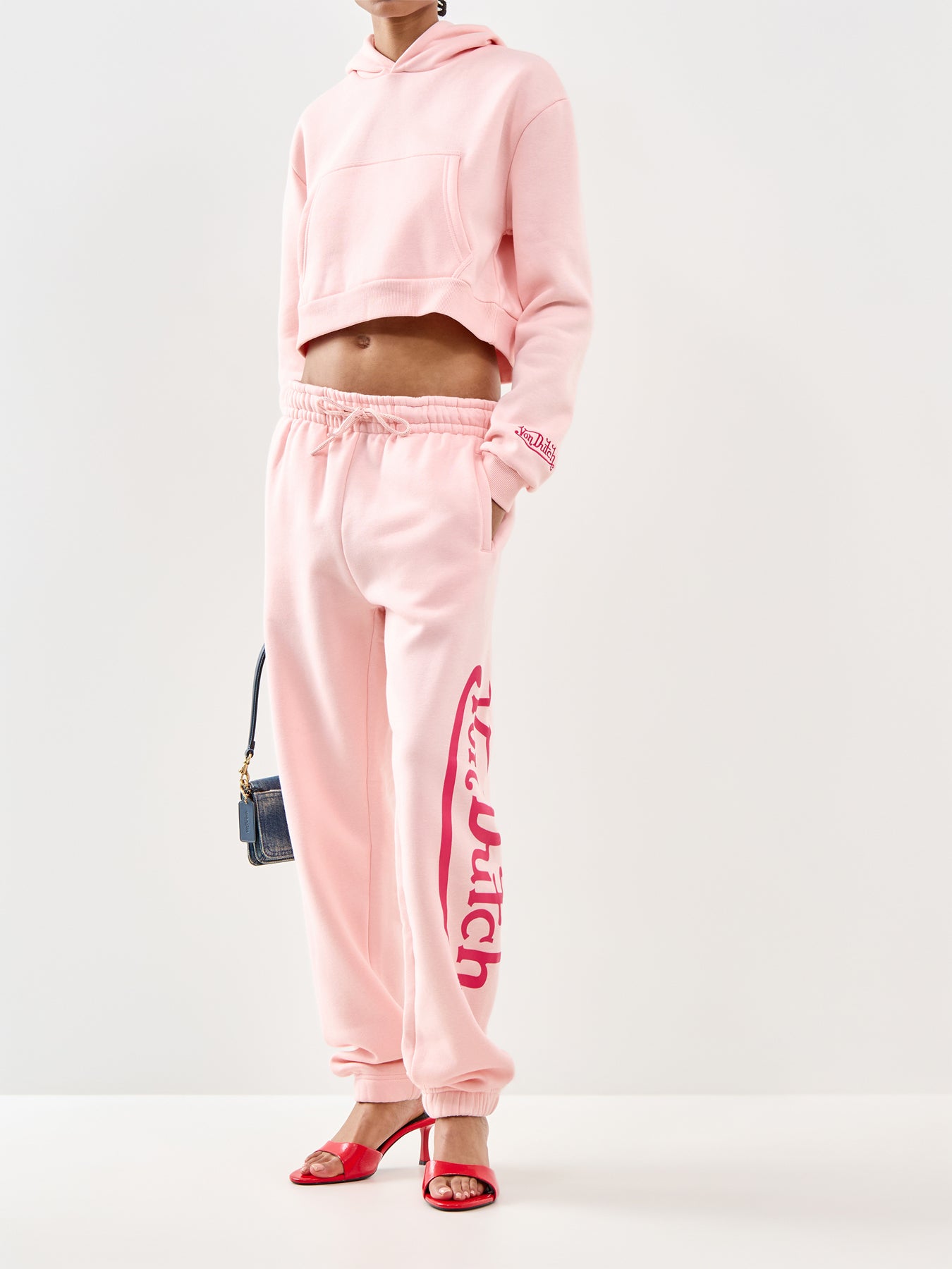 Pink Cuff Jogger Pink