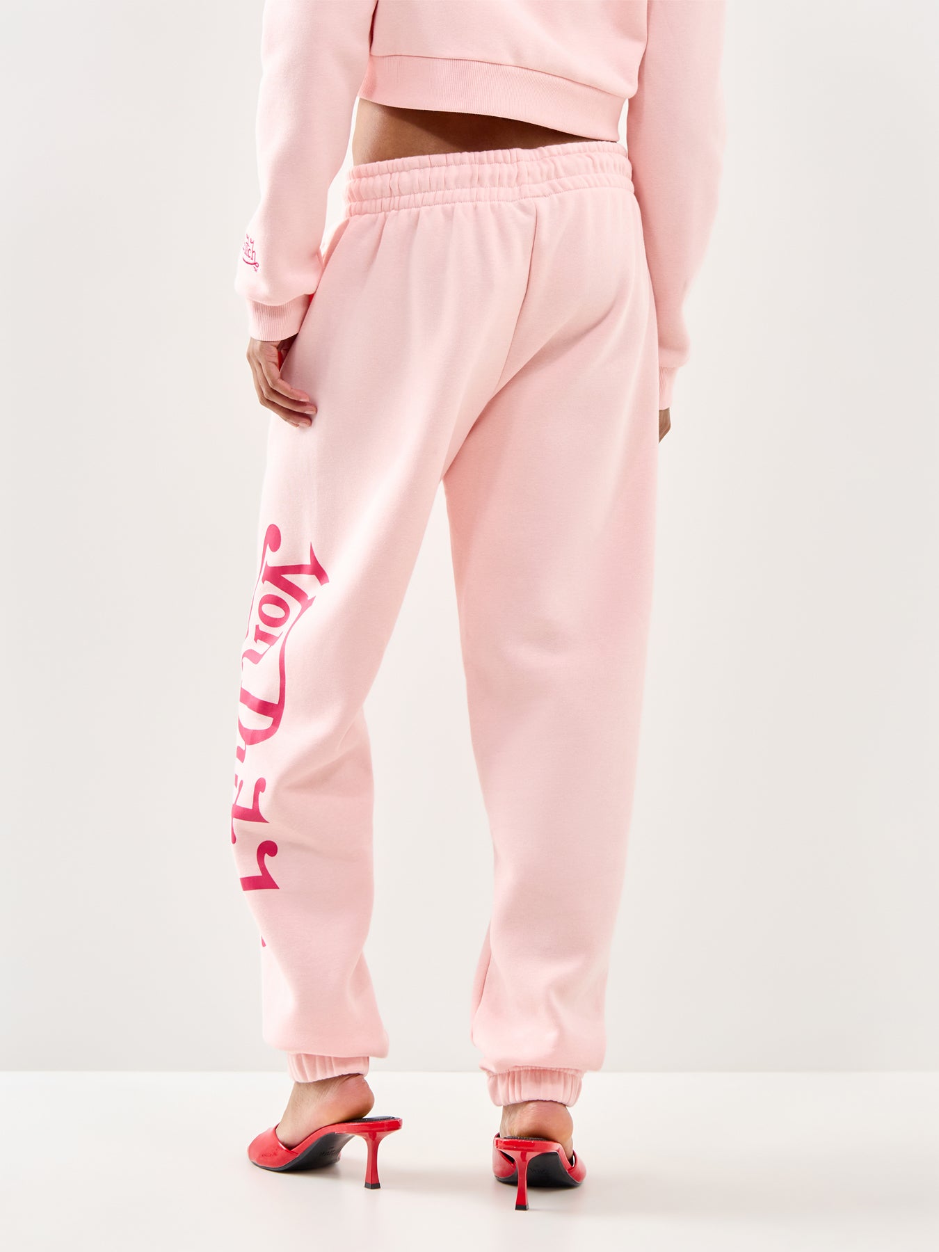 Pink Cuff Jogger Pink