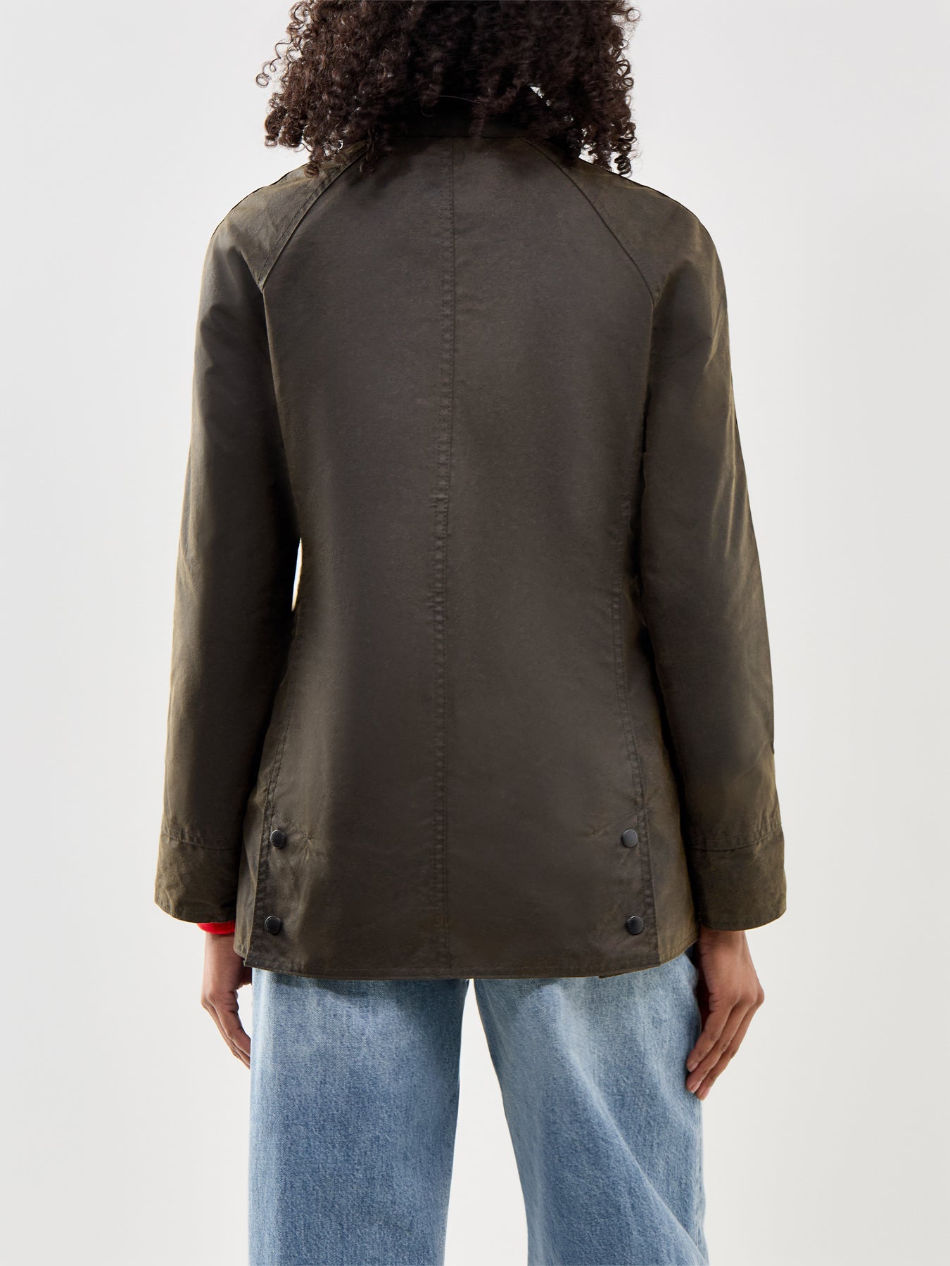Classic Beadnell Wax Jacket Olive