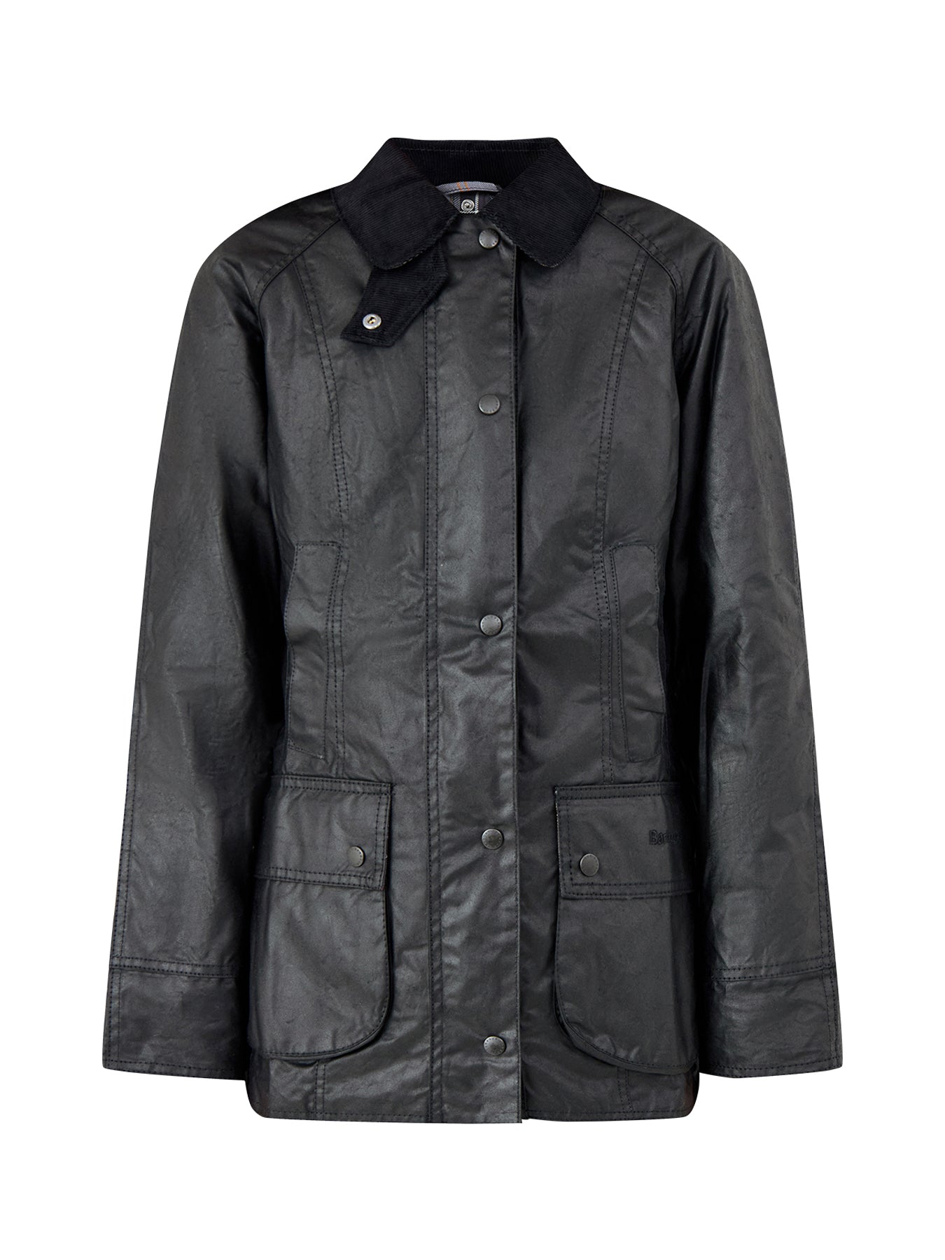 Classic Beadnell Wax Jacket Black