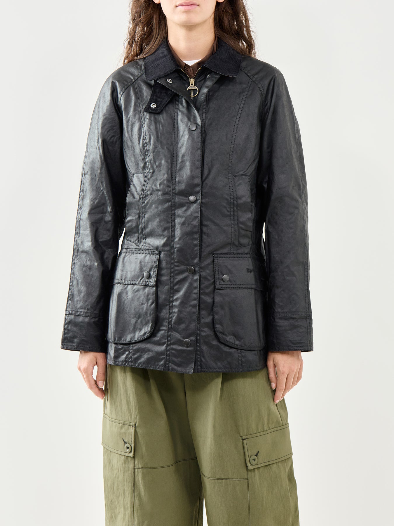 Classic Beadnell Wax Jacket Black