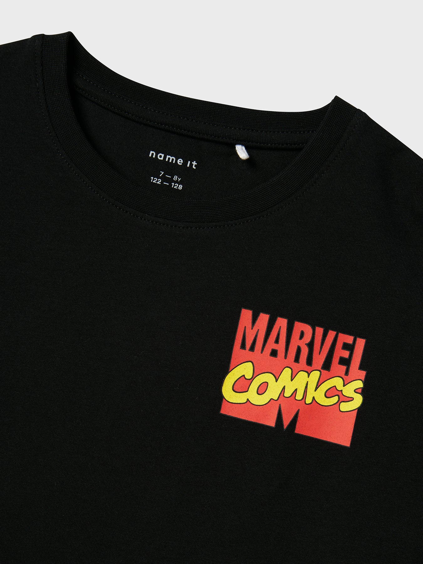 Kids’ Marvel Graphic T-Shirt Black