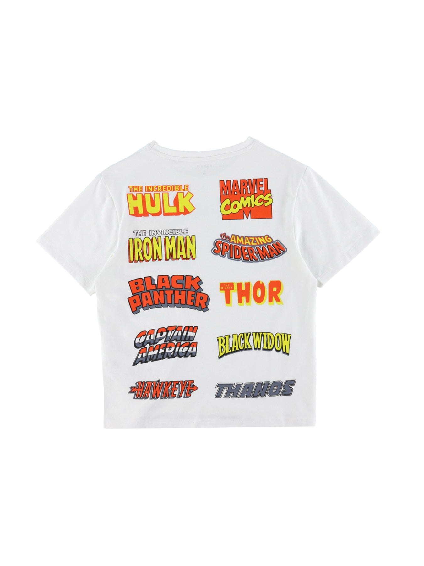 Kids’ Marvel Graphic T-Shirt Black