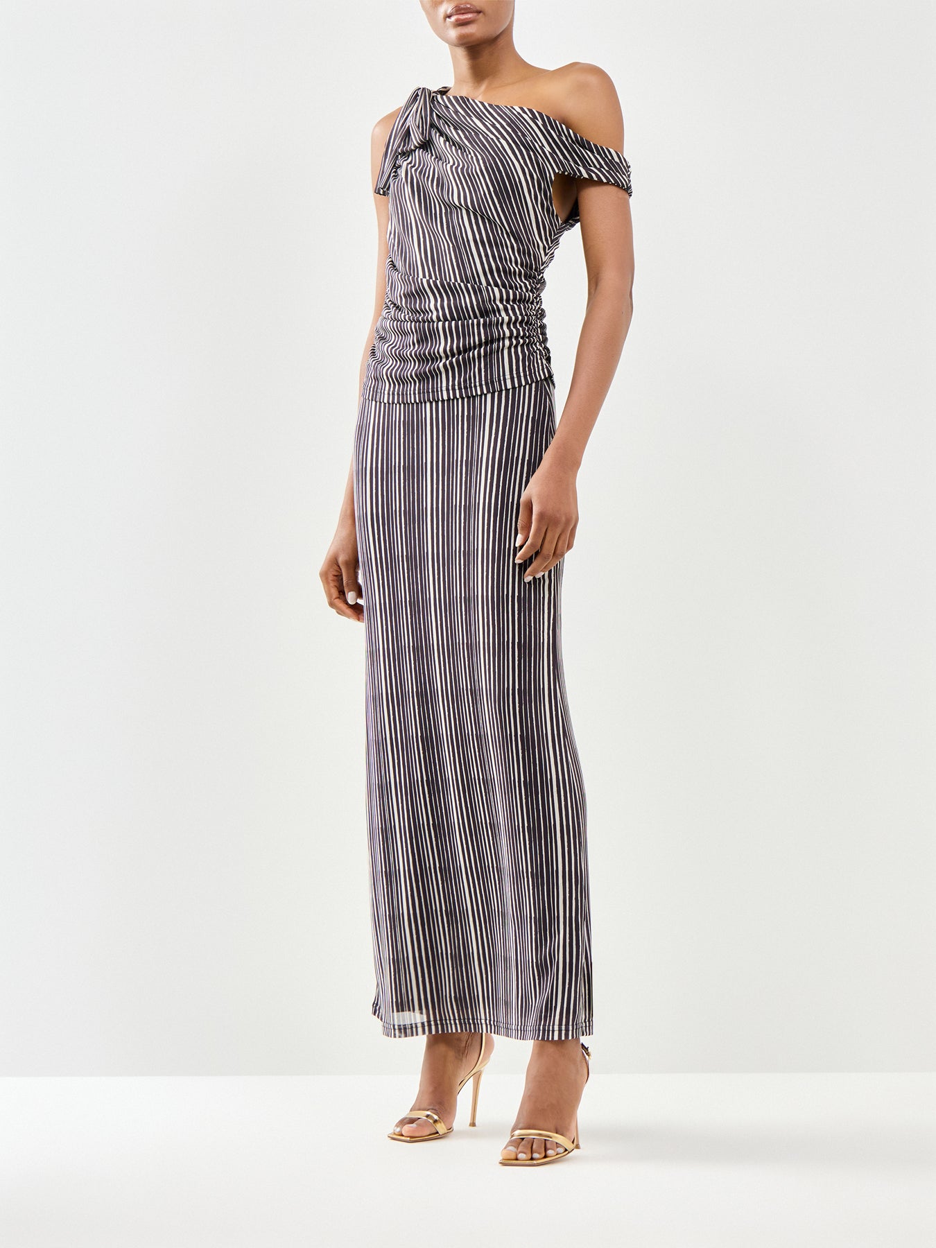 Shea Jersey Maxi Skirt Black