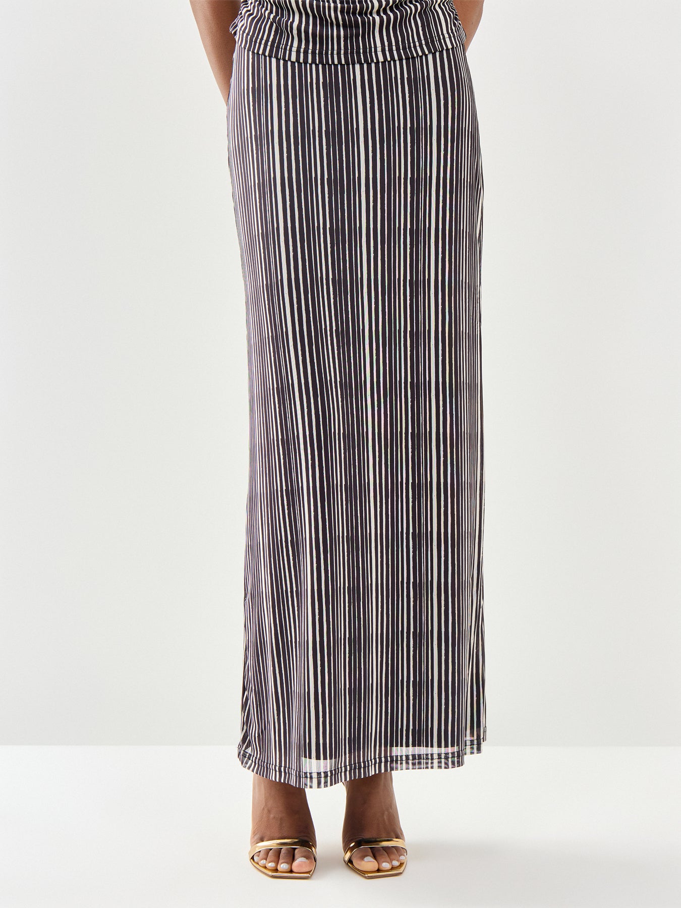 Shea Jersey Maxi Skirt Black