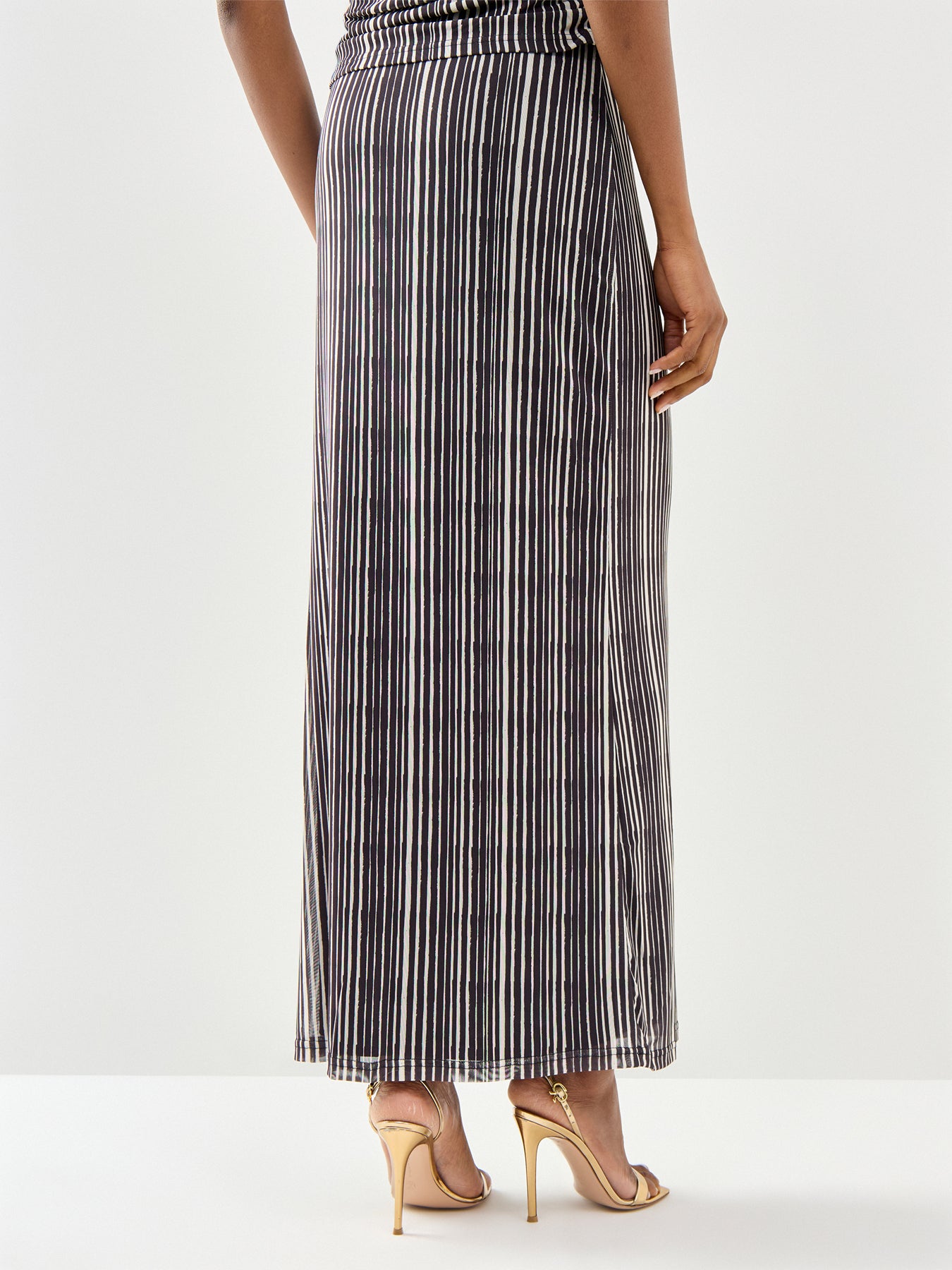 Shea Jersey Maxi Skirt Black