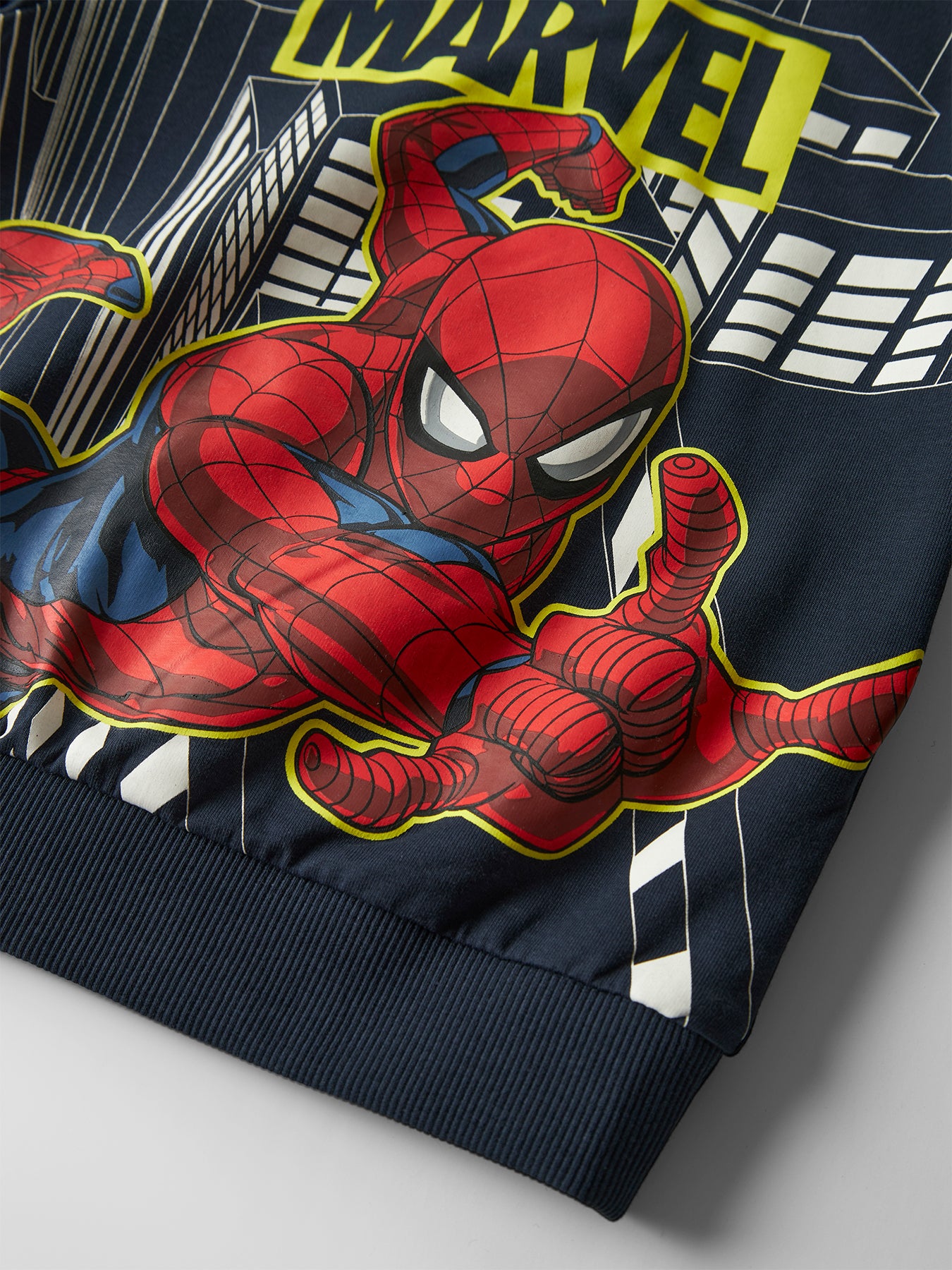 Kids' Spider Graphic Sweatshirt Navy