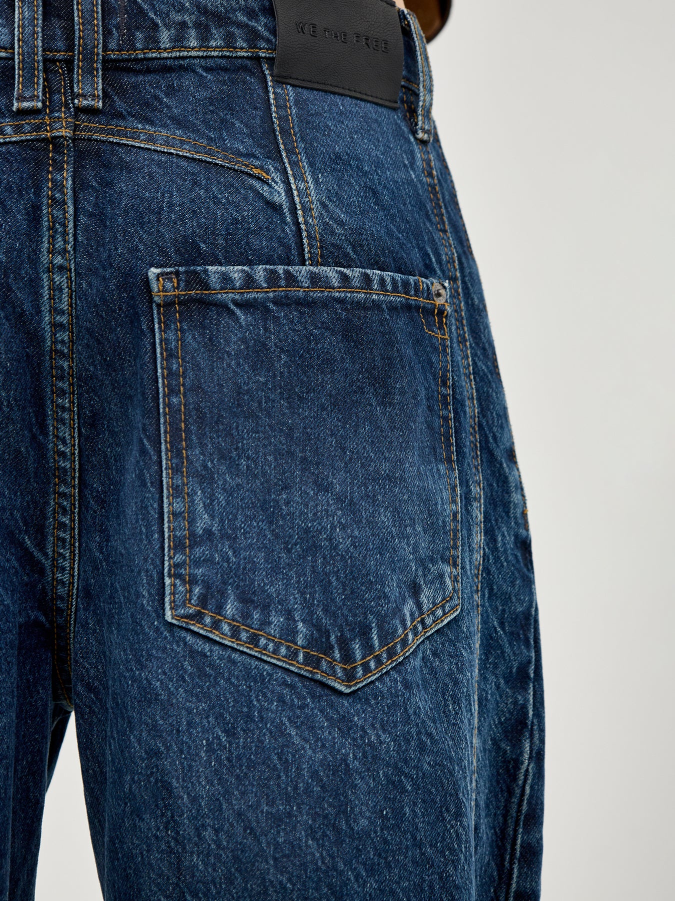 Good Luck Mid Rise Barrel Jeans