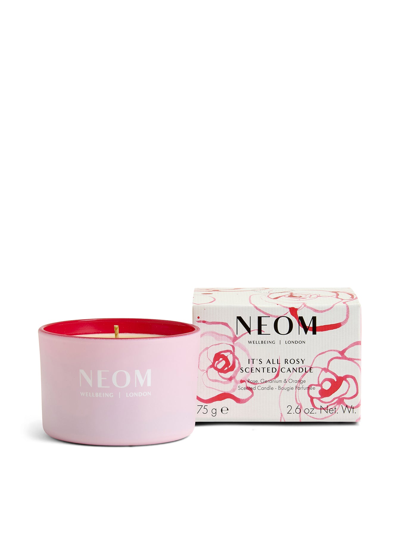 NEOM It’s All Rosy Travel Candle