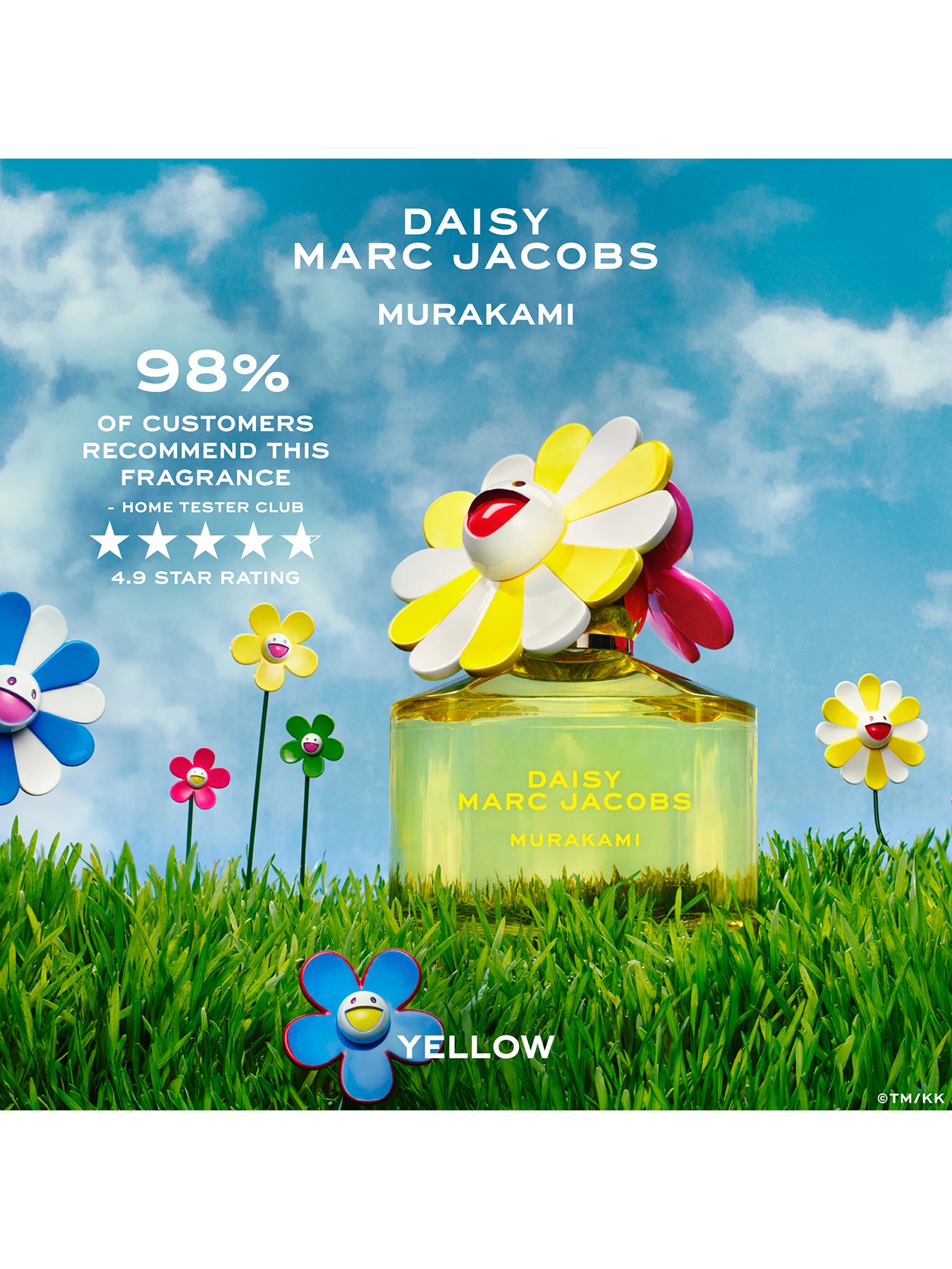 Daisy Murakami Eau de Parfum 50ml Limited Edition Yellow