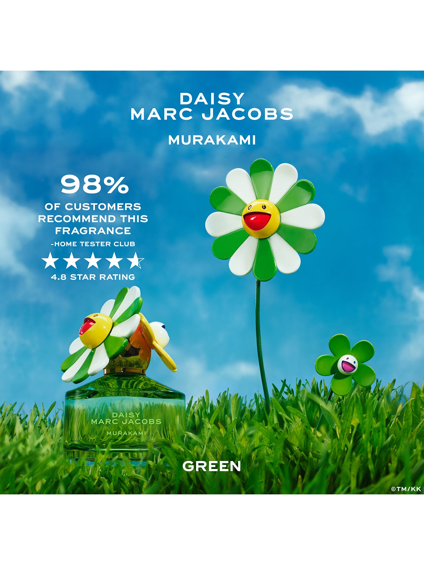 Daisy Murakami Eau de Parfum 50ml Limited Edition Green