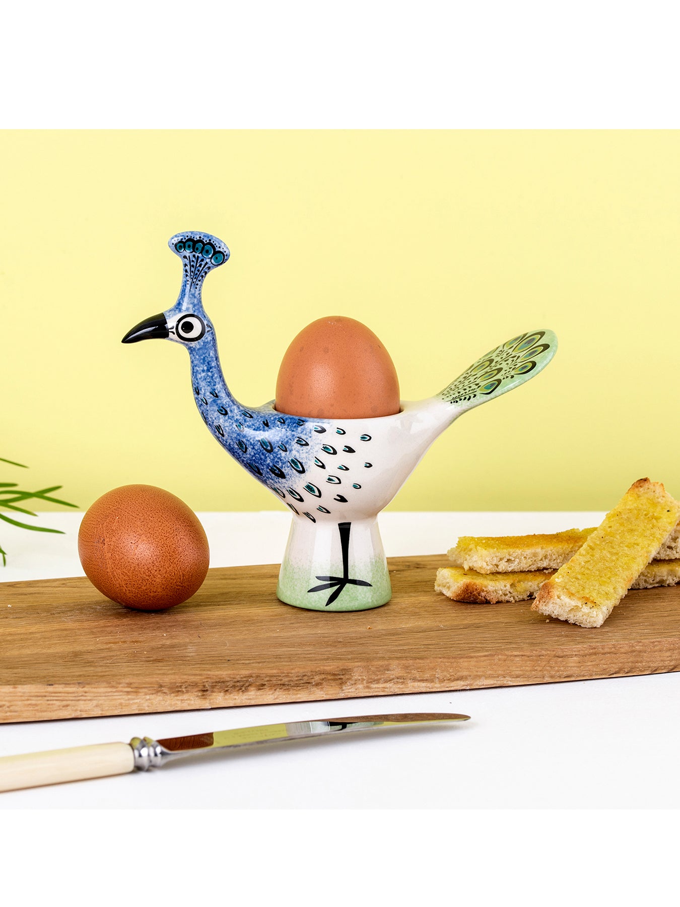 Peacock Egg Cup