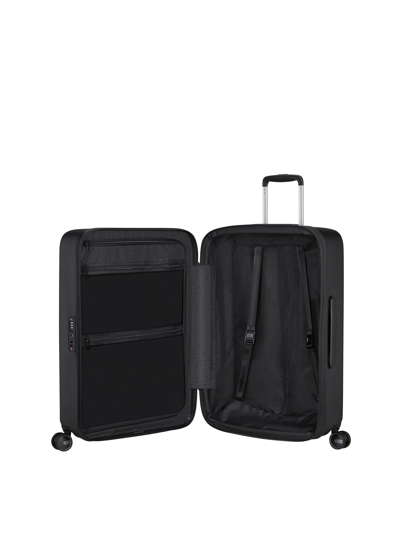 Fyrm Medium Expandable Spinner Suitcase 67cm Grey