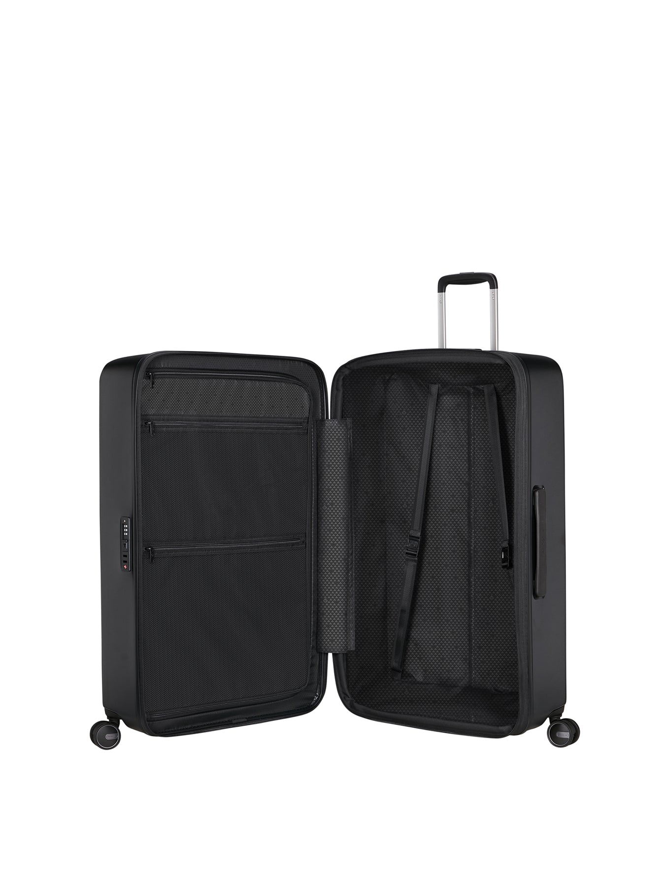 Fyrm Large Expandable Spinner Suitcase 77cm Grey